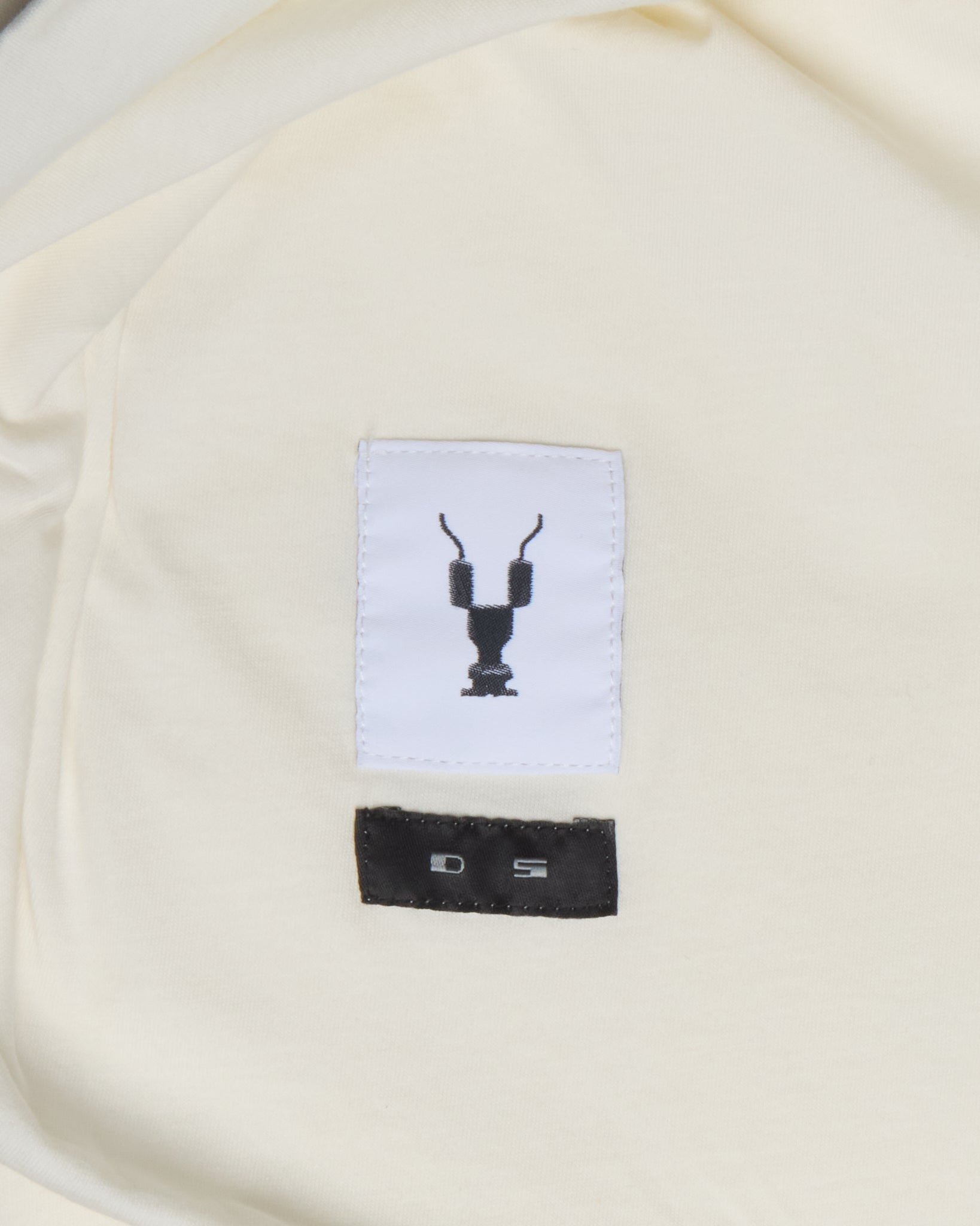 S/S17 Rick Owens Milk Double Layered Level Tee