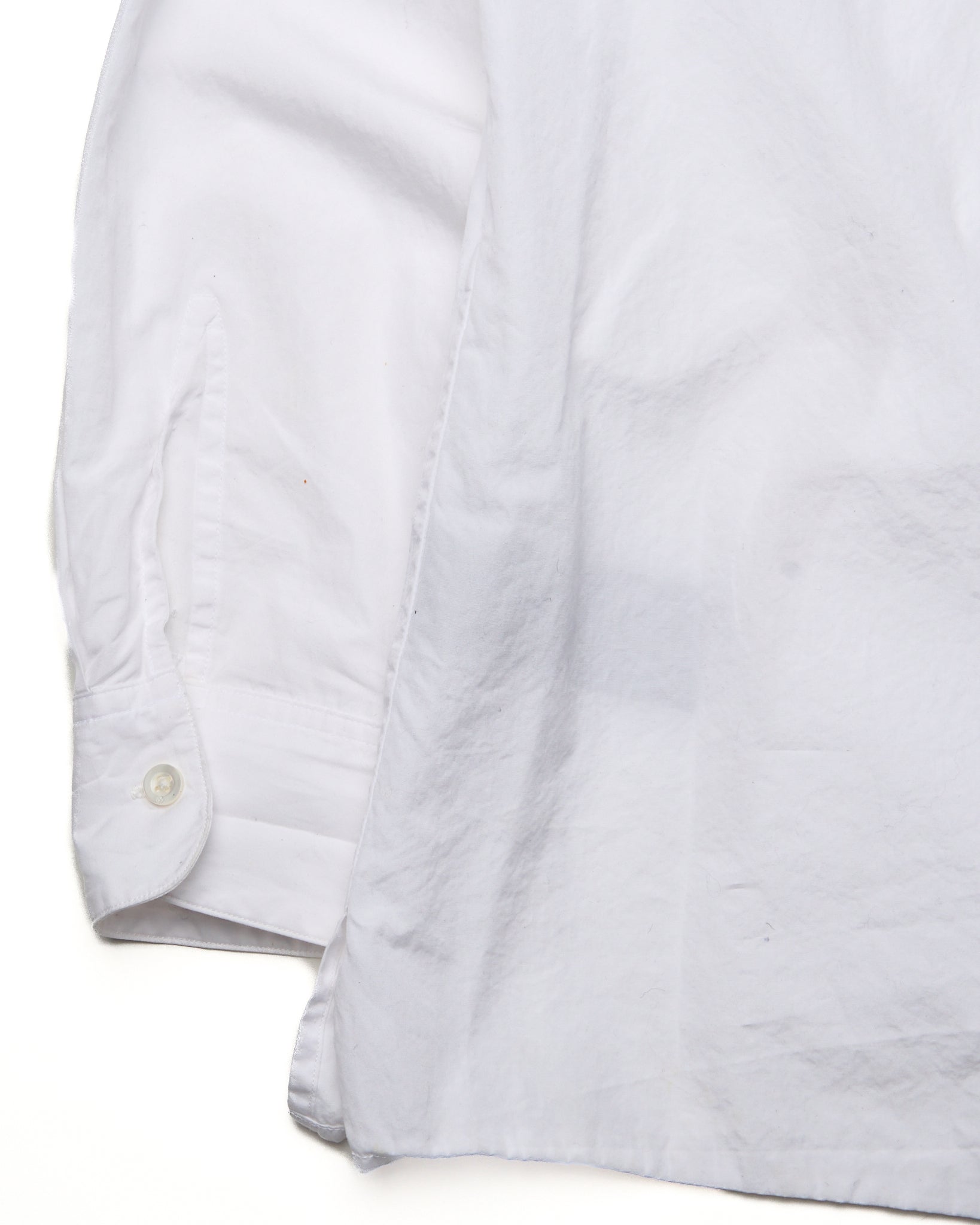 3.1 Philip Lim Long Sleeve White Cotton Kimono Shirt