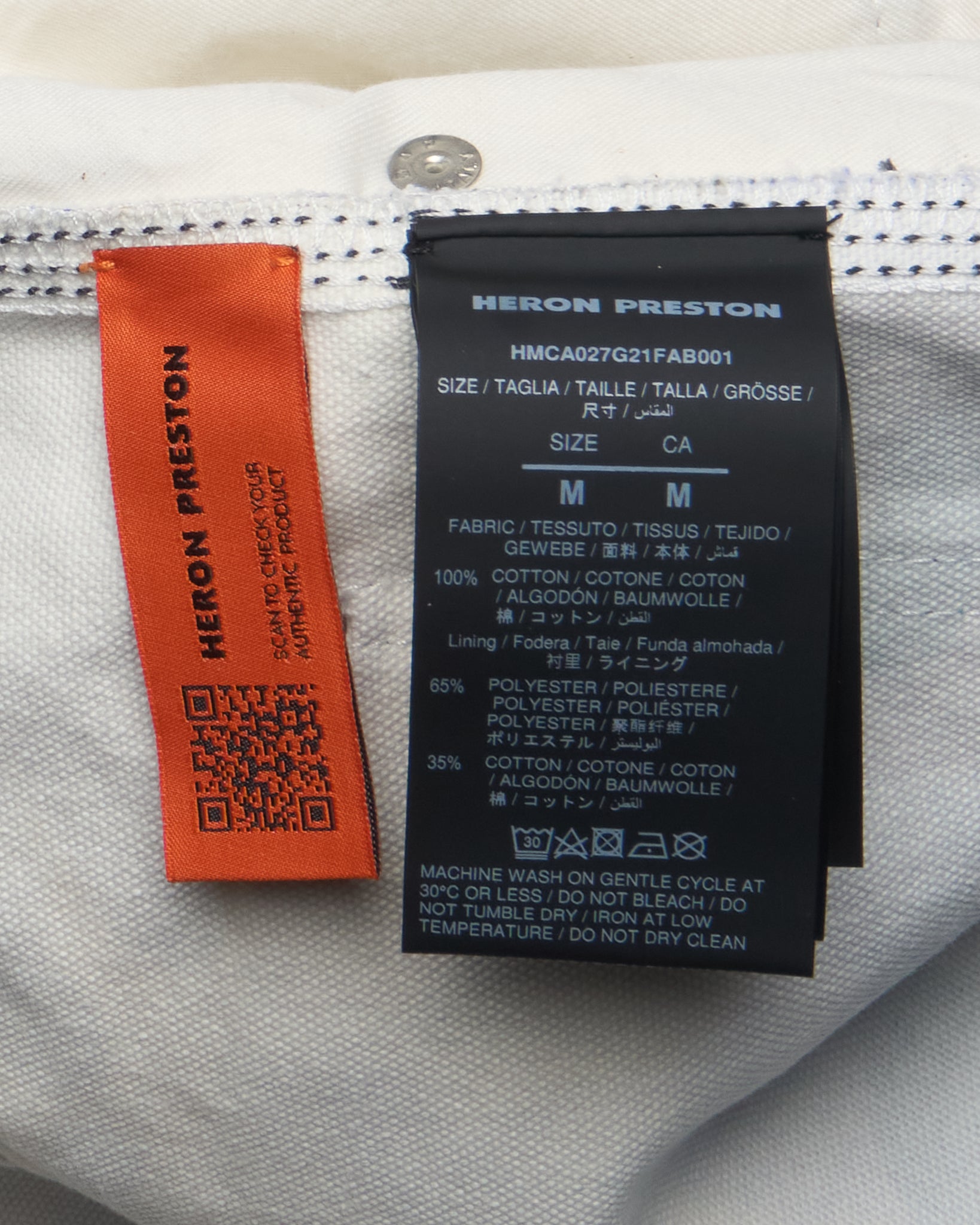 S/S22 BAPE x Heron Preston Mix 1st Camo Duck Purple Painter Pants