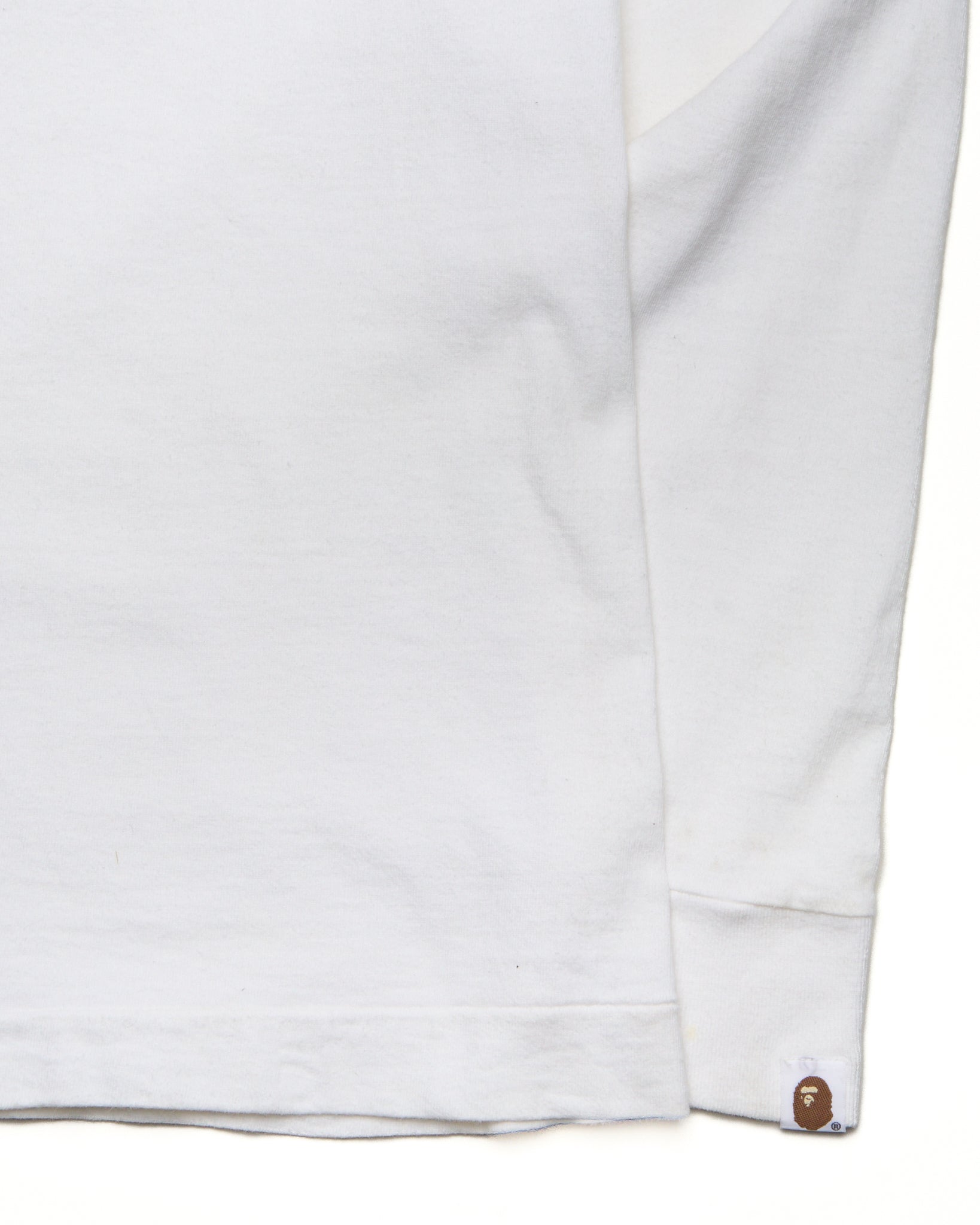 Early 00s BAPE x Swarovski Crystal Spellout Long-Sleeve