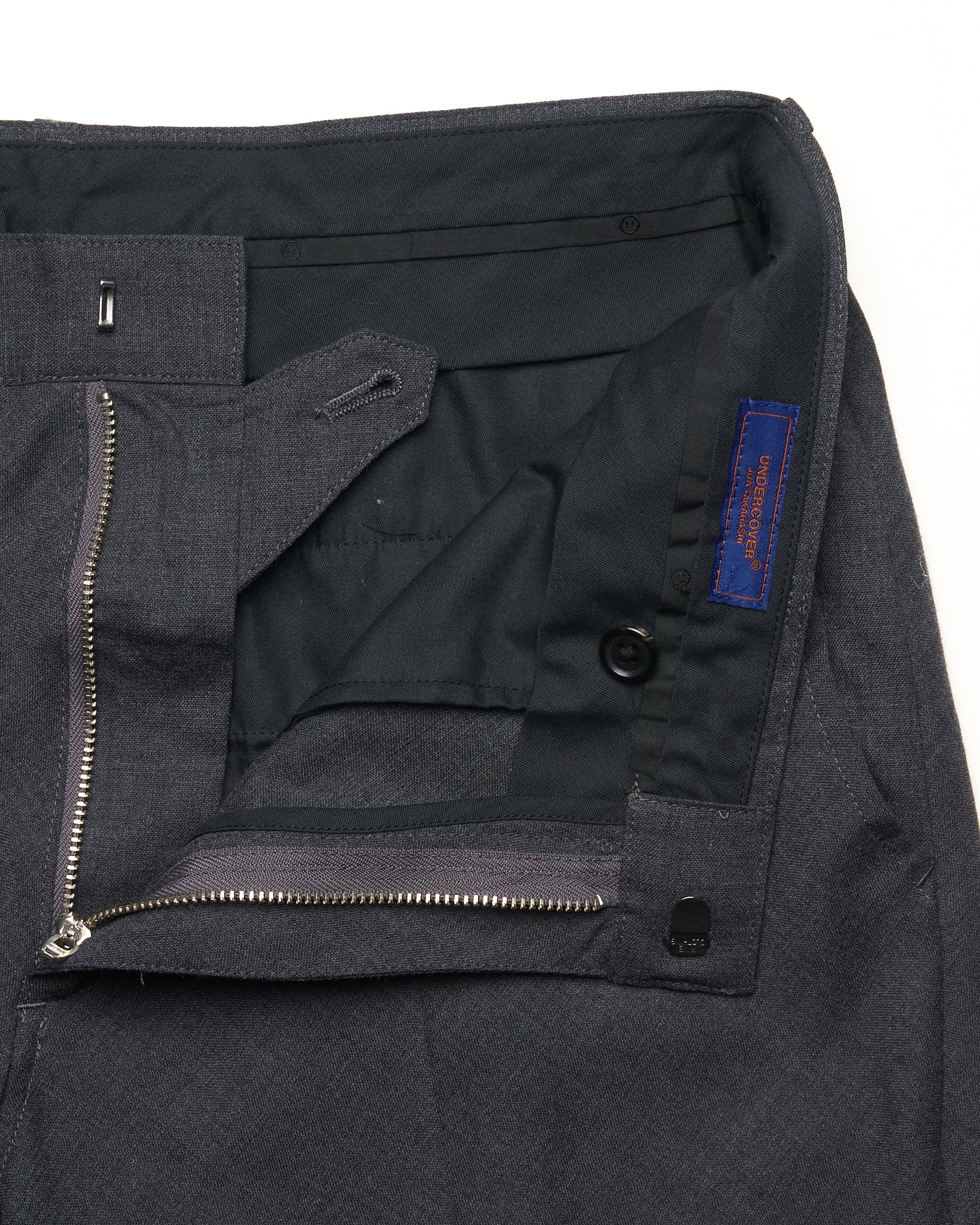 S/S18 UNDERCOVER by JUN TAKAHASHI Languid Gray Wool Trousers