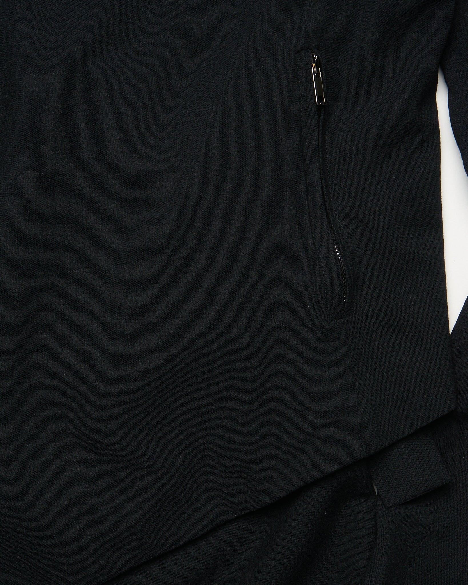 2010s Gareth Pugh Asymmetric Open-front Raglan Jacket