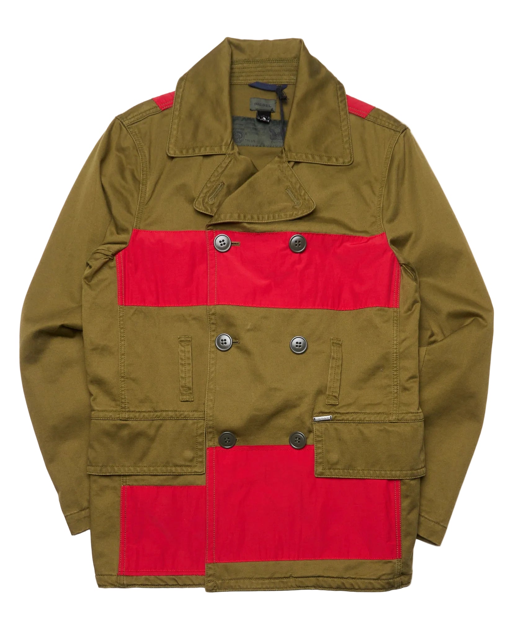 S/S16 Diesel Khaki Peacoat