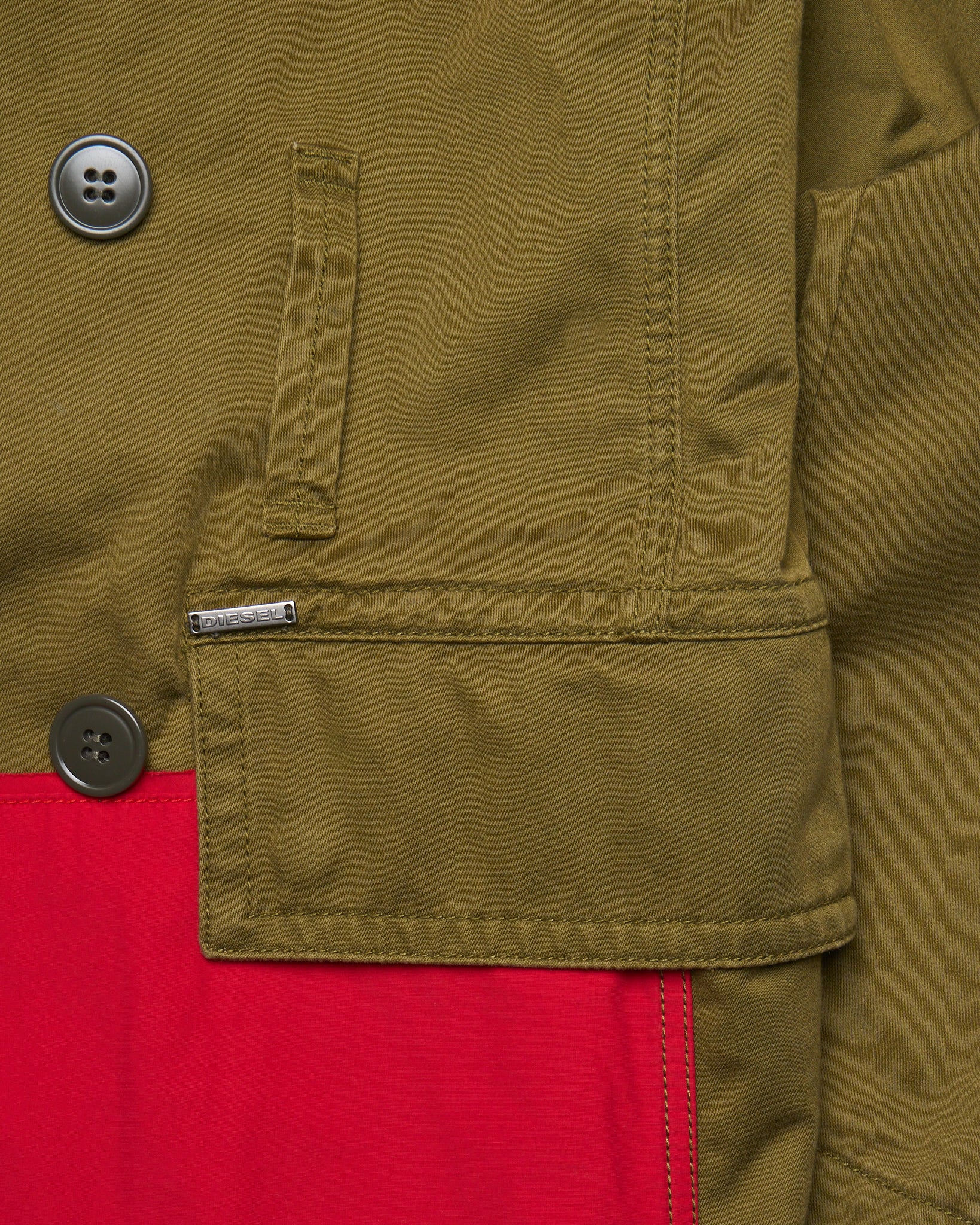 S/S16 Diesel Khaki Peacoat