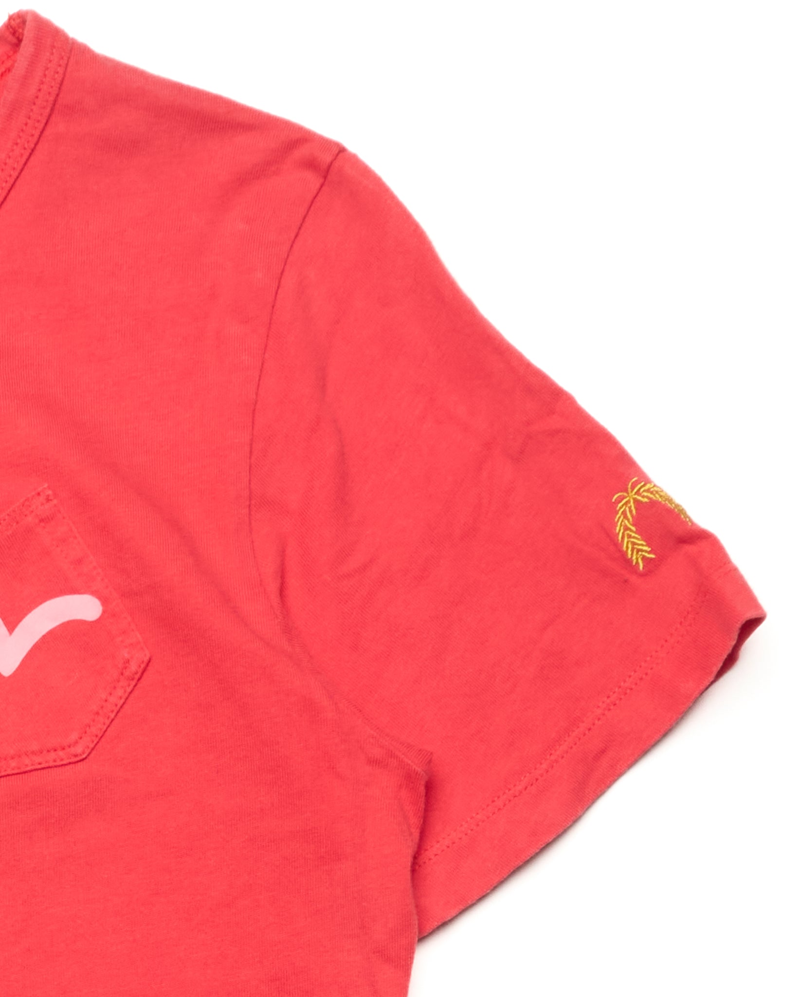 Early 00s EVISU DONNA Multi-pocket Cropped Tee