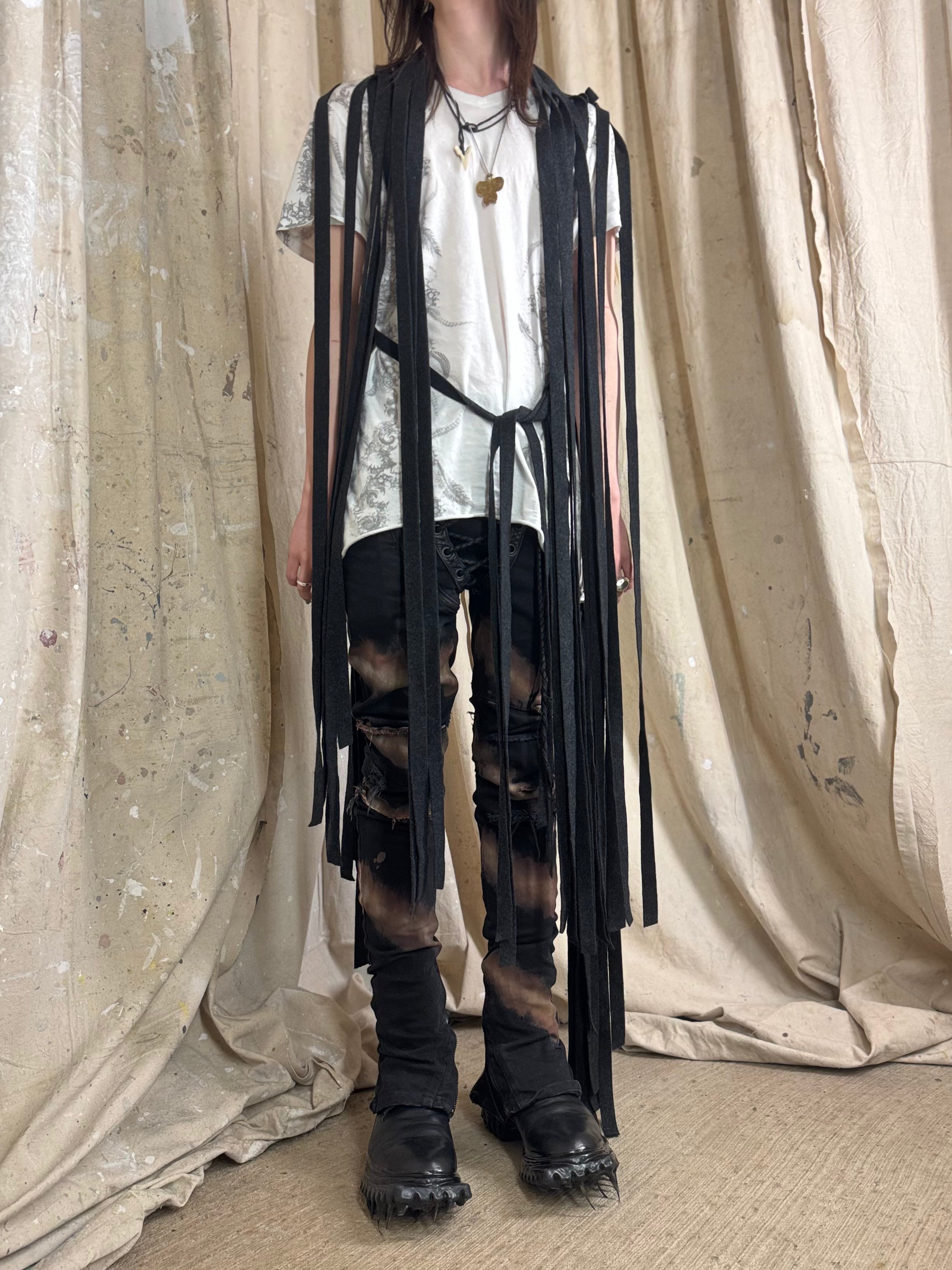 Sarah Pacini Tassel Scarf