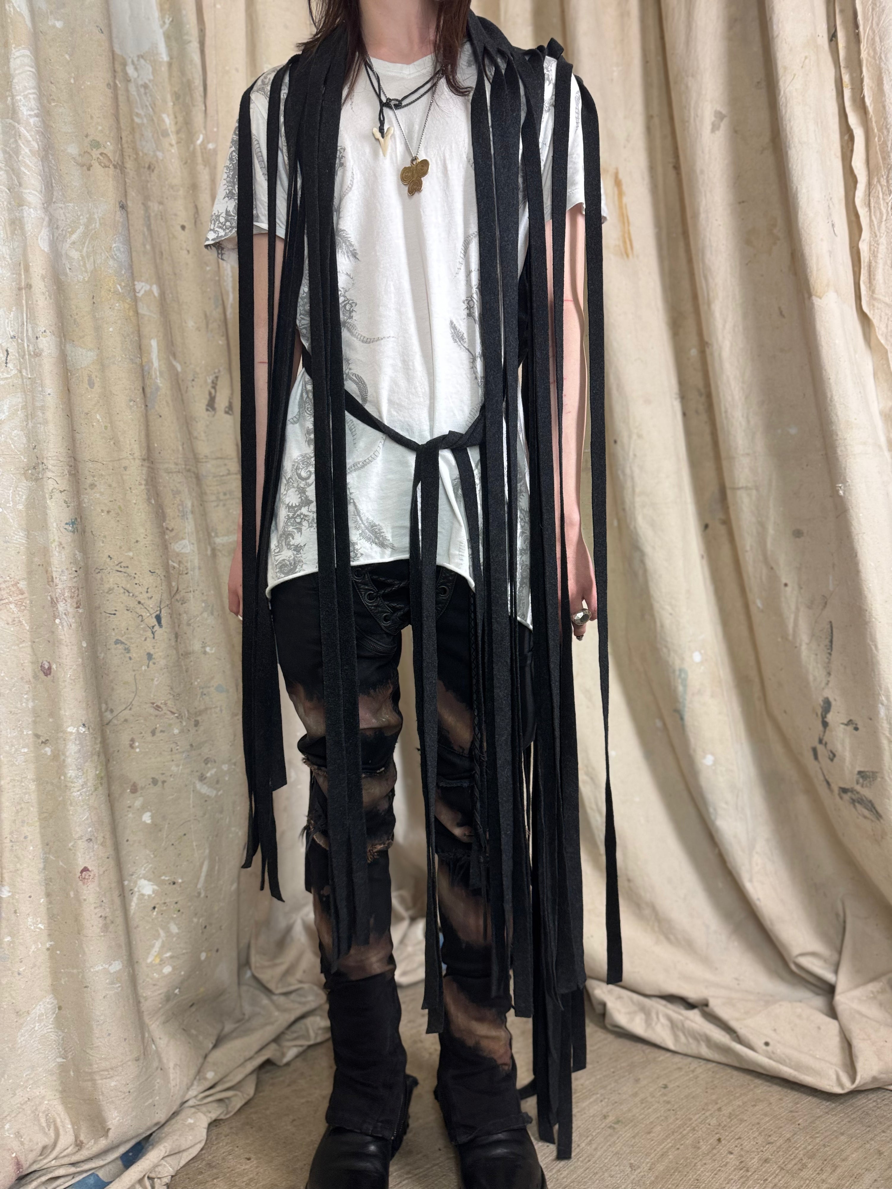 Sarah Pacini Tassel Scarf