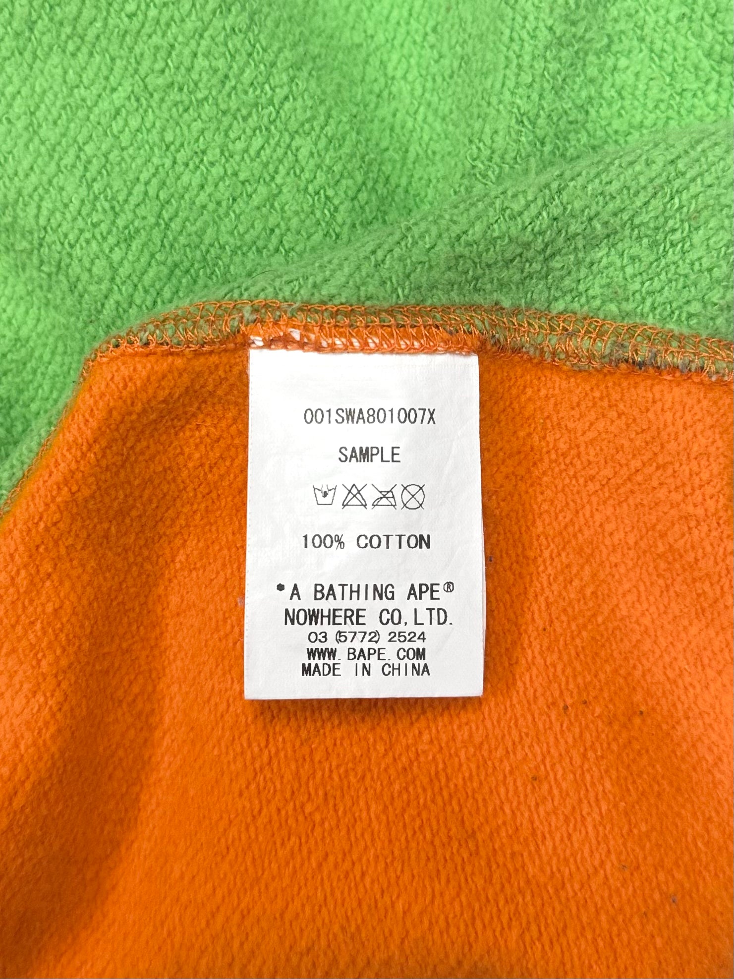 *Sample* SS14 APE Camo Crewneck