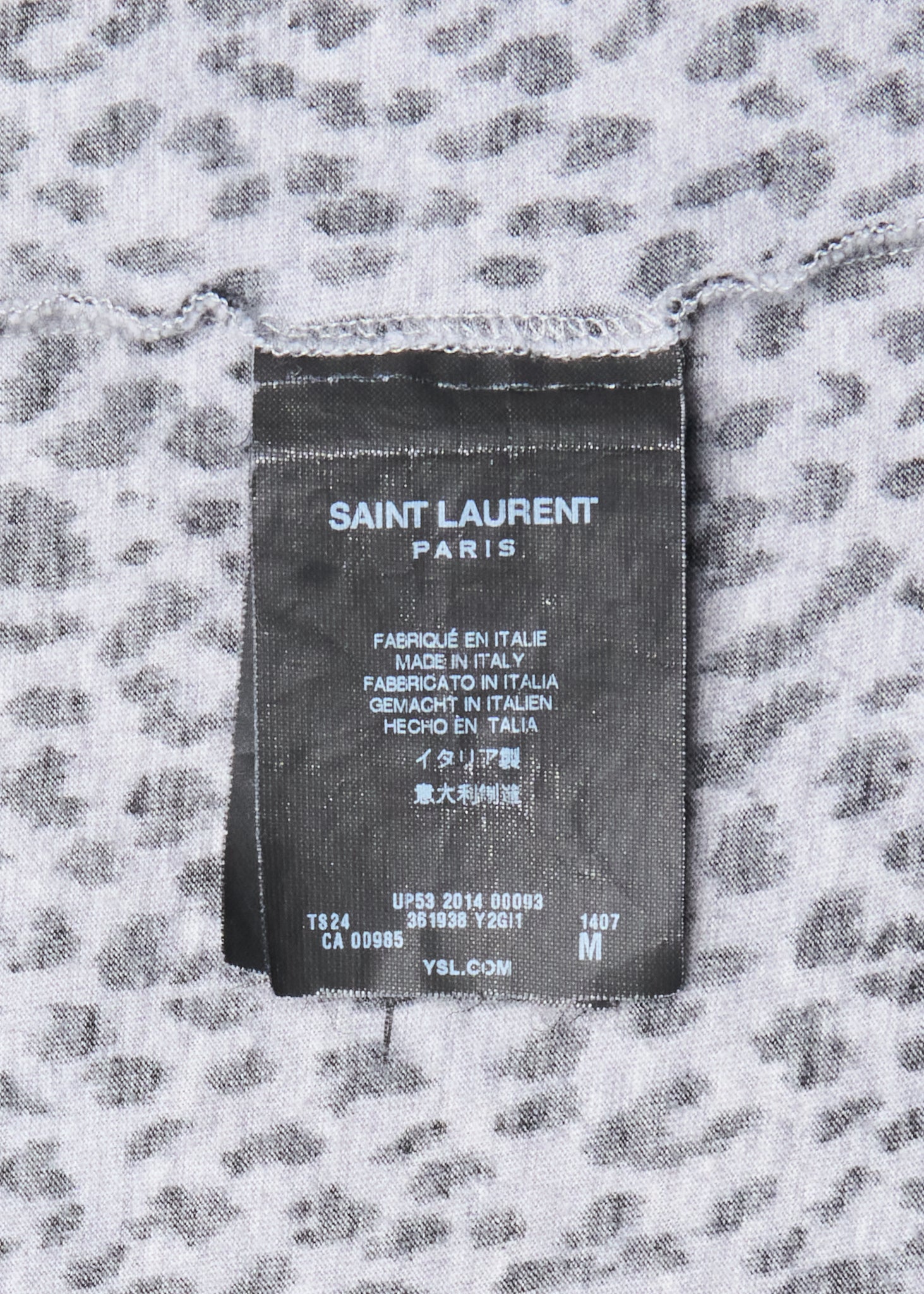 S/S13 Saint Laurent By Hedi Slimane ‘Babycat’ Tee