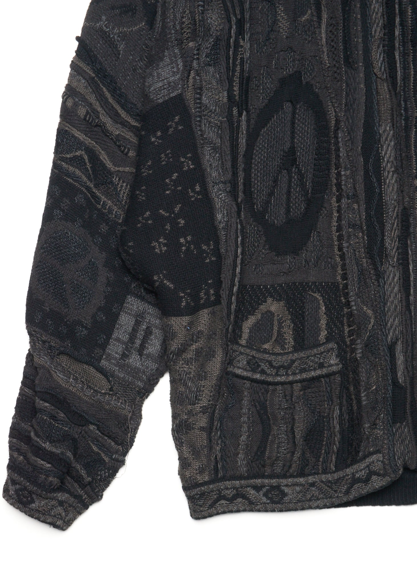 F/W22 Kapital 7G Knit Boro Gaudy Cardigan