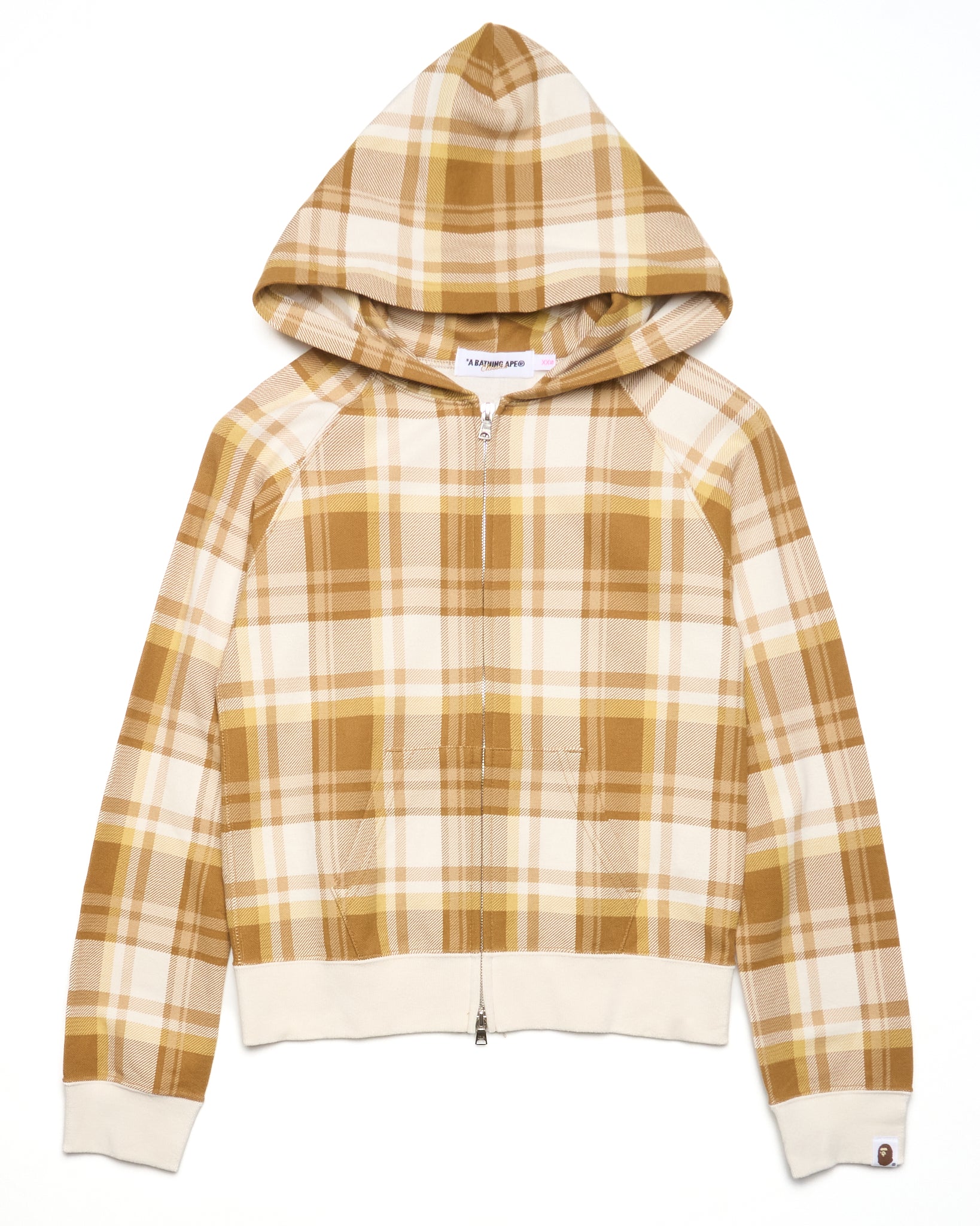 ‘08 BAPE Classics Plaid Zip Hoodie