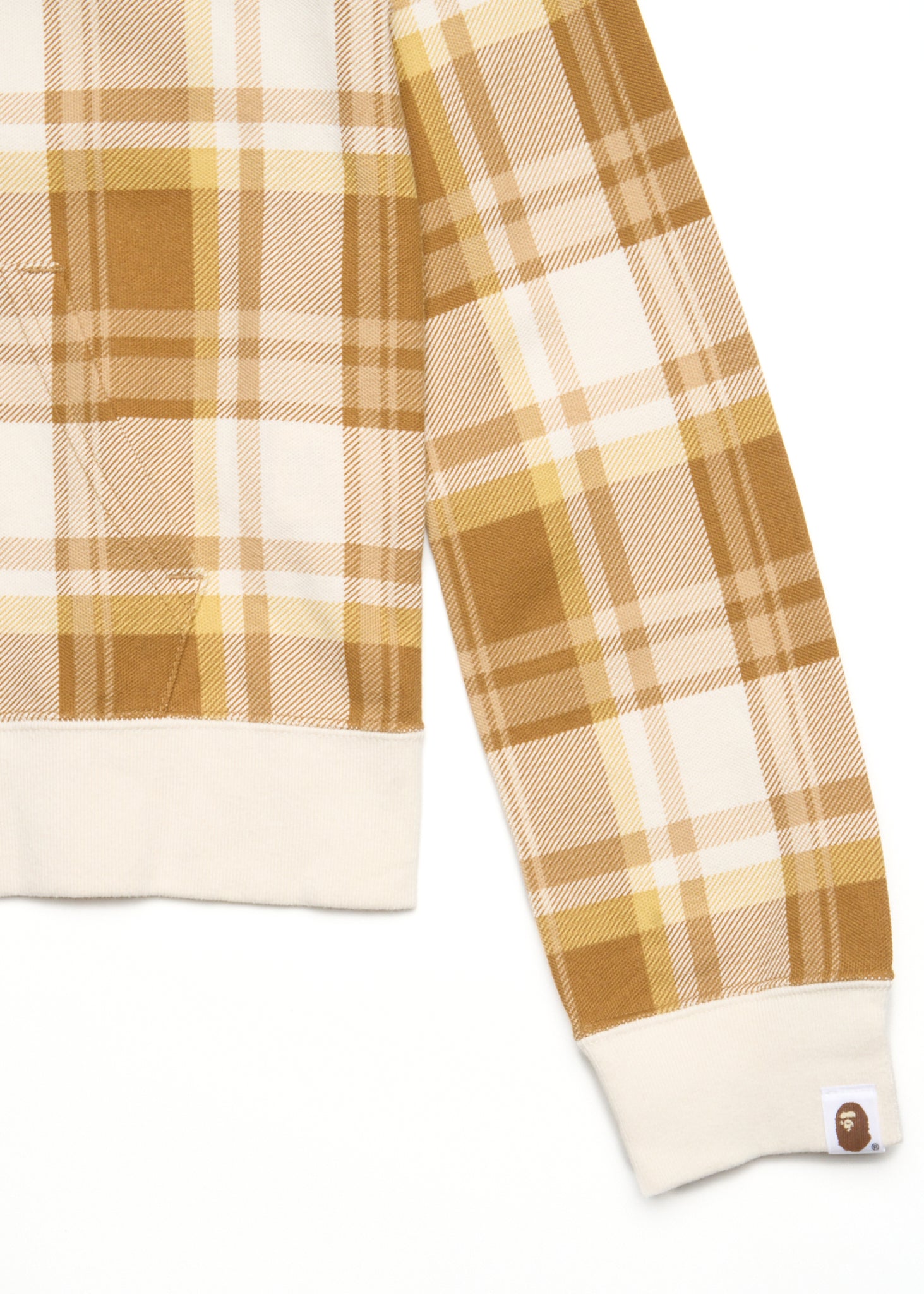‘08 BAPE Classics Plaid Zip Hoodie