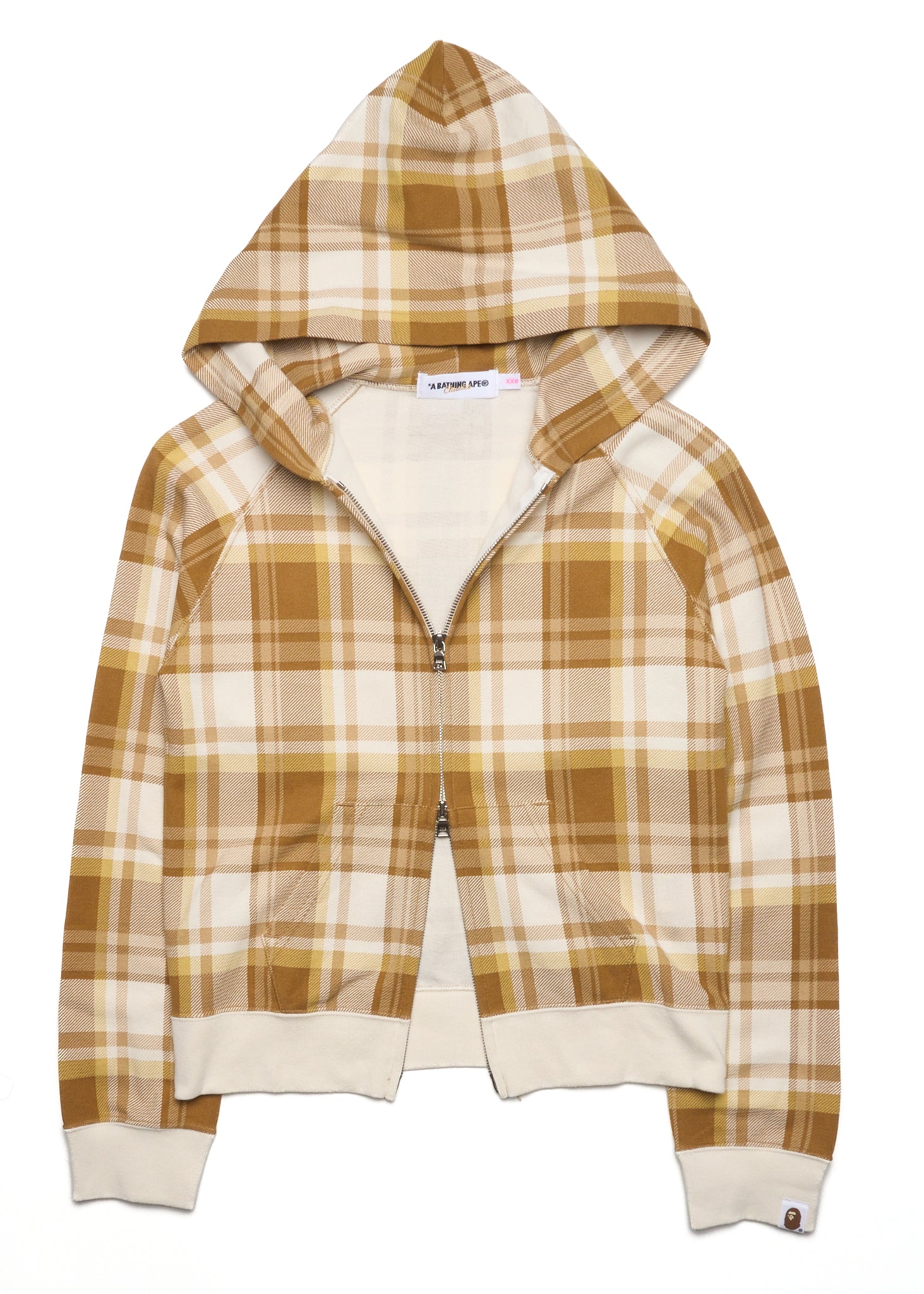 ‘08 BAPE Classics Plaid Zip Hoodie