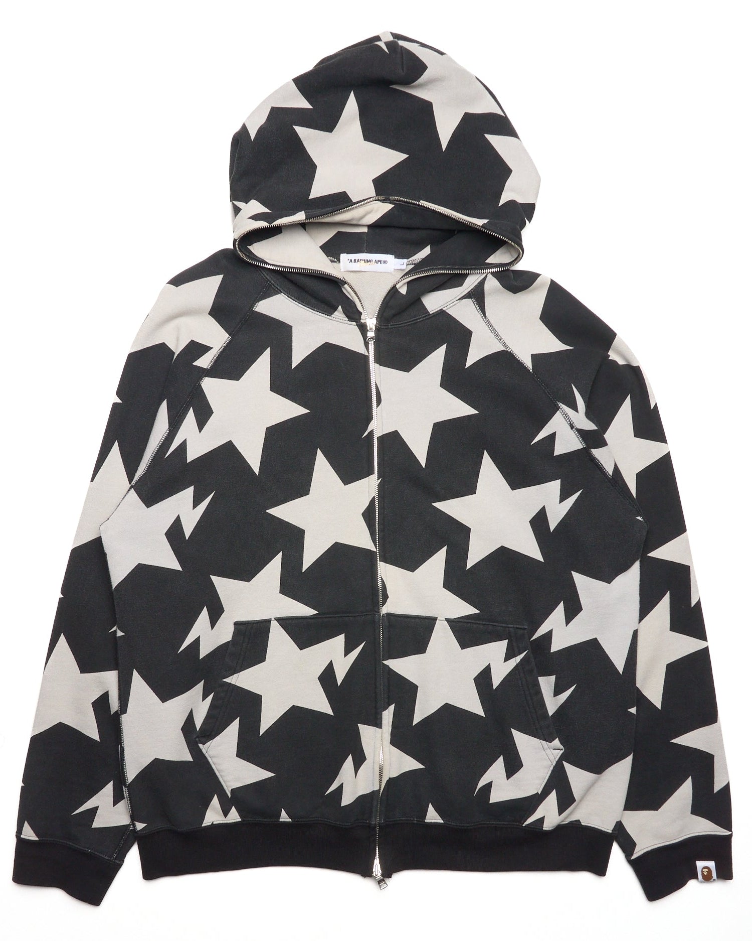 ‘07 BAPE Grey “STA” Full-Zip Hoodie