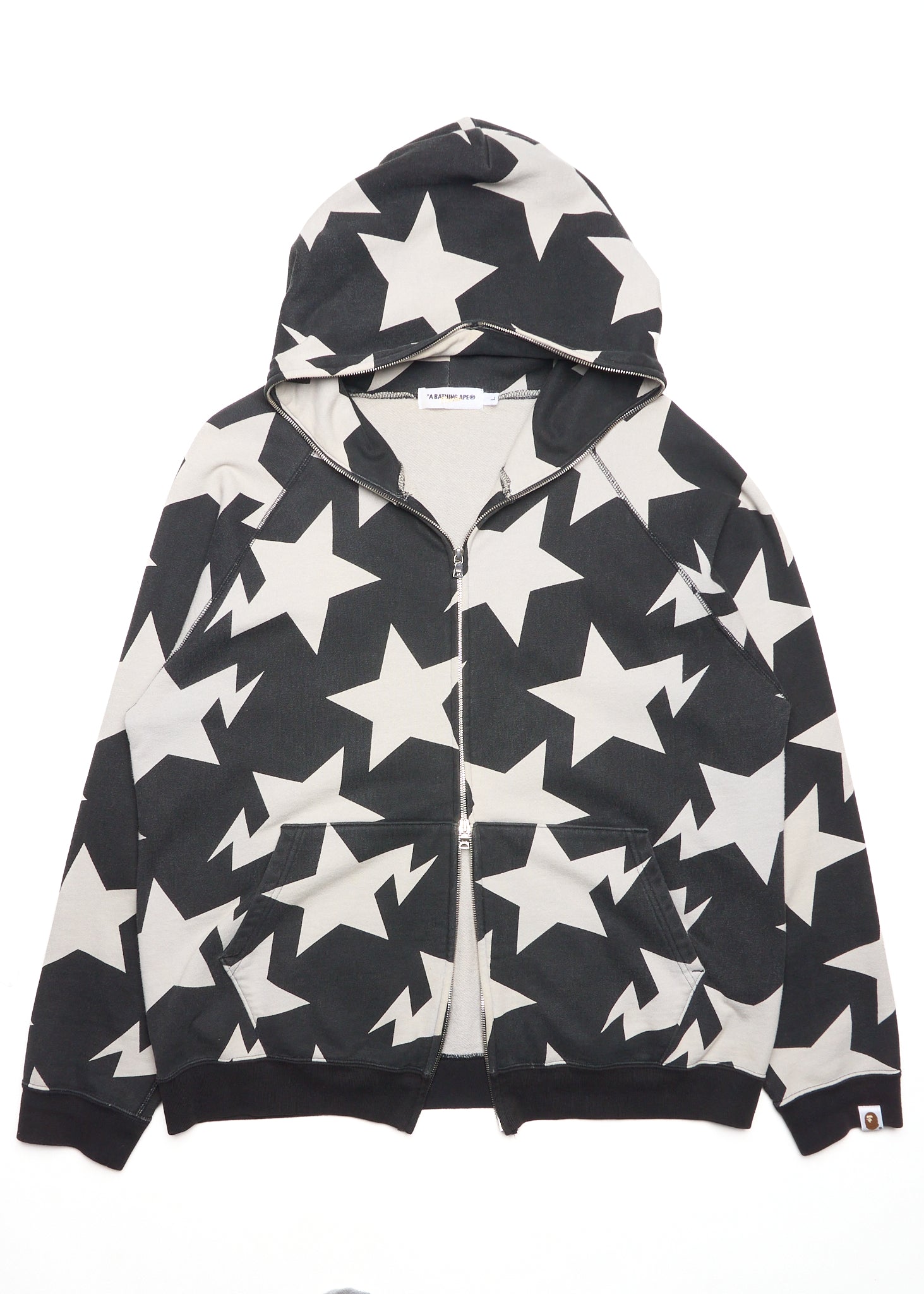 ‘07 BAPE Grey “STA” Full-Zip Hoodie