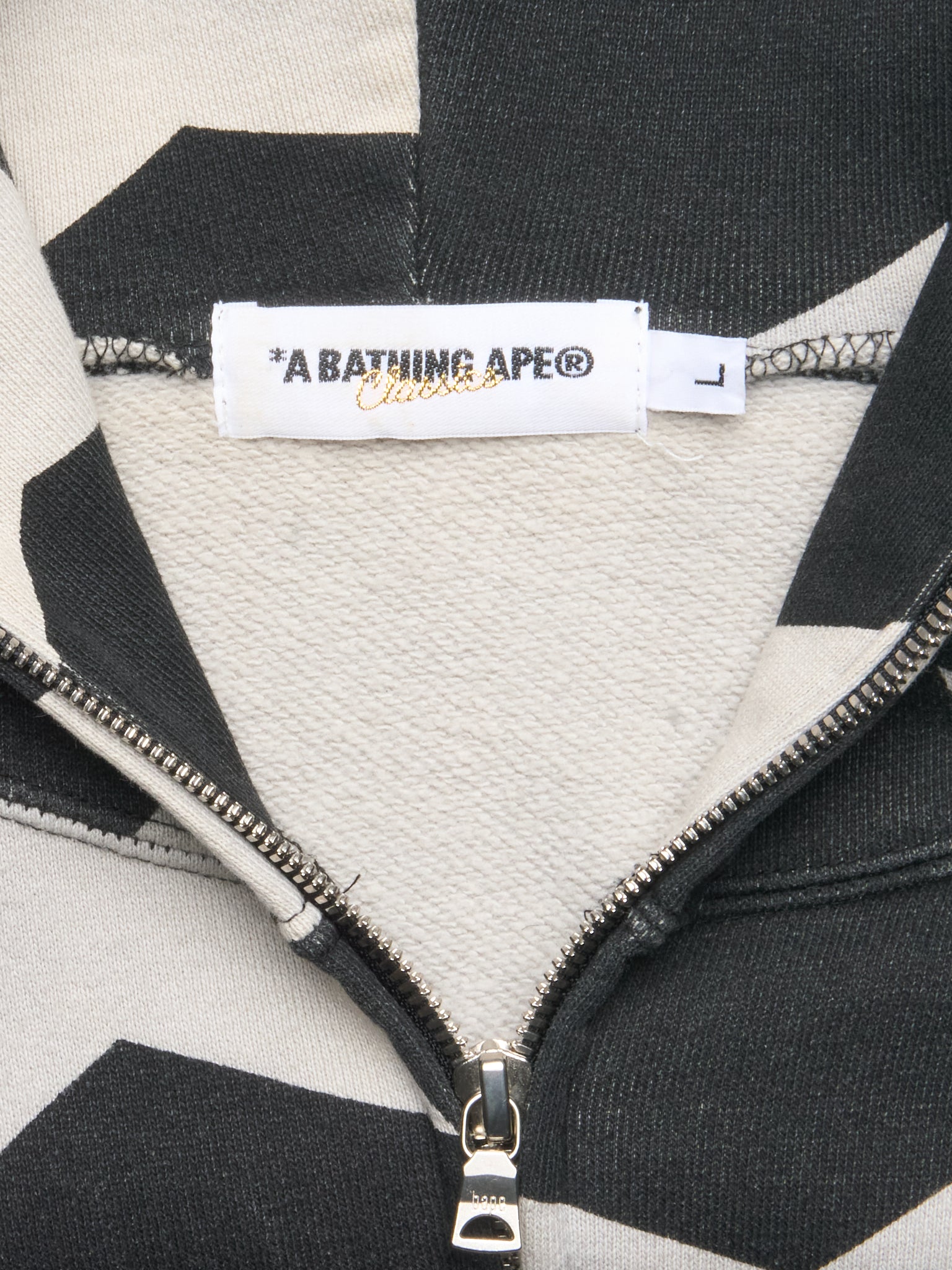 ‘07 BAPE Grey “STA” Full-Zip Hoodie
