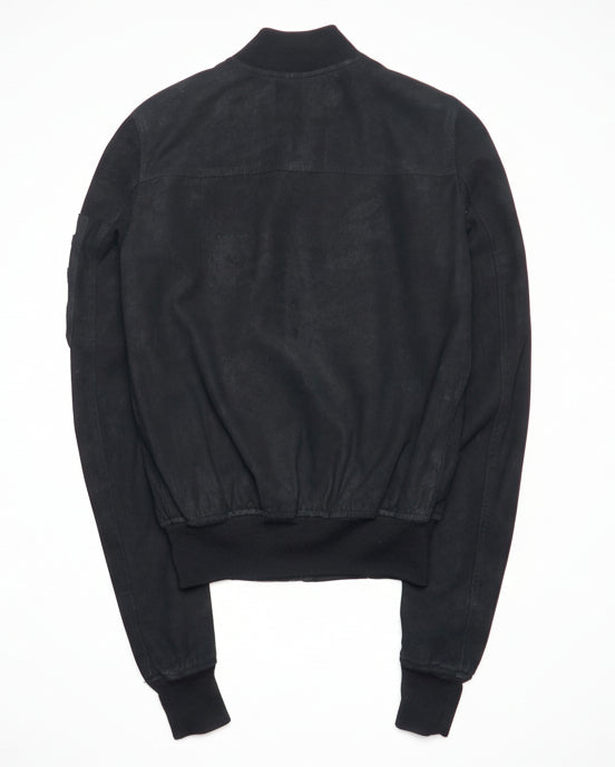 S/S14 Rick Owens “VICIOUS” Blistered Lamb Leather Bomber Jacket