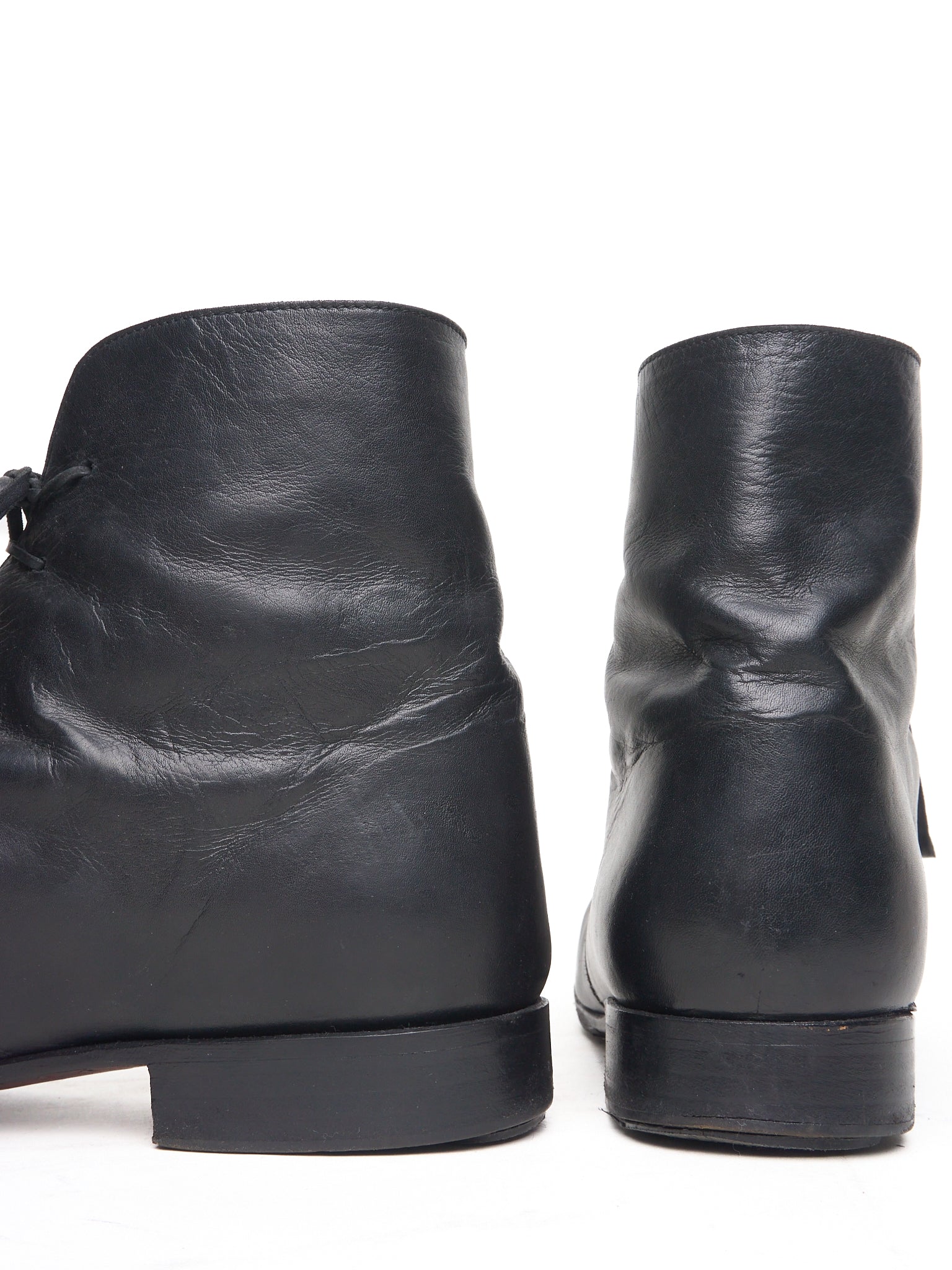 F/W17-18 A DICIANNOVEVENTITRE (A1923) Horse Leather Ankle Boots
