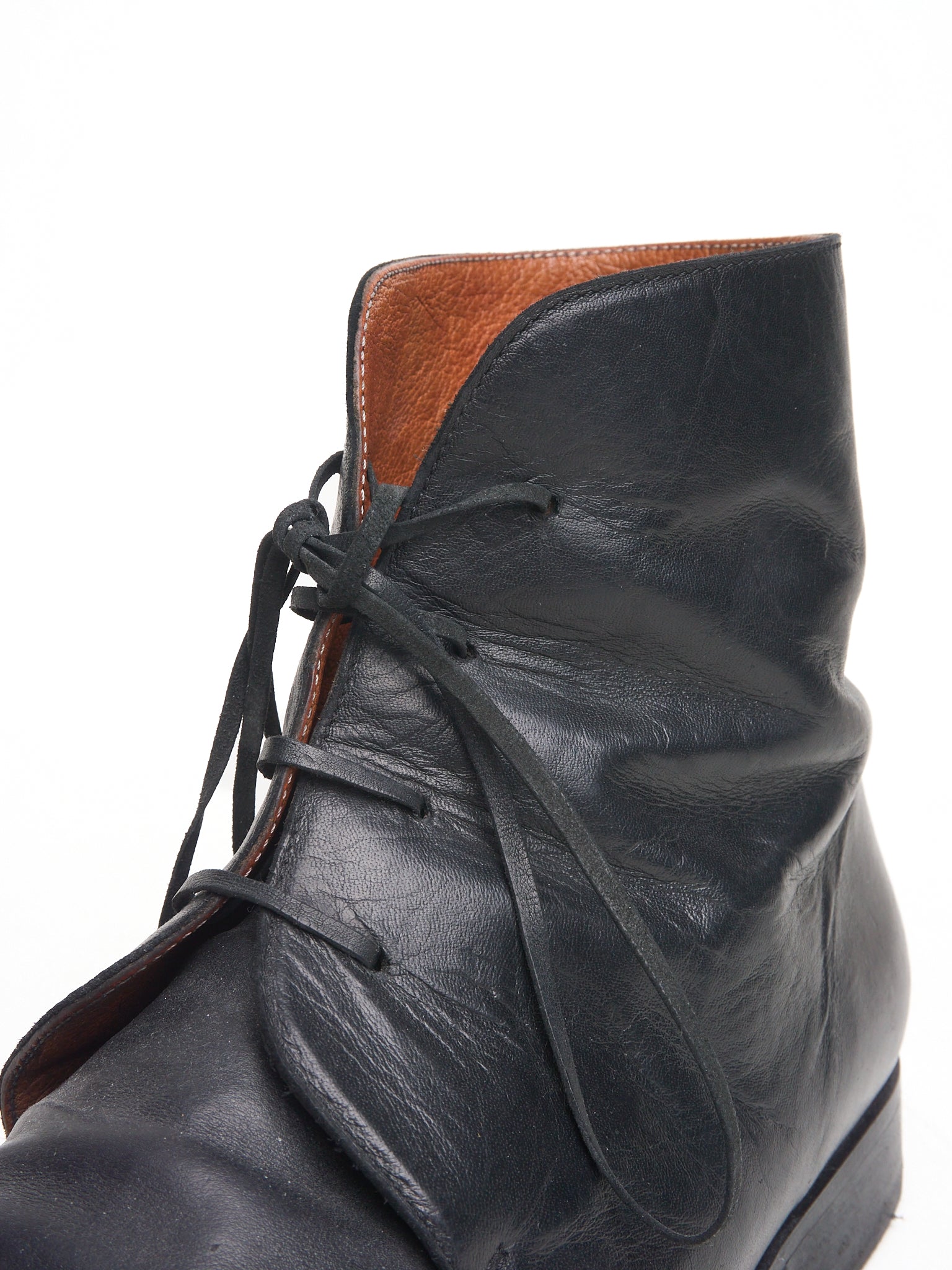F/W17-18 A DICIANNOVEVENTITRE (A1923) Horse Leather Ankle Boots