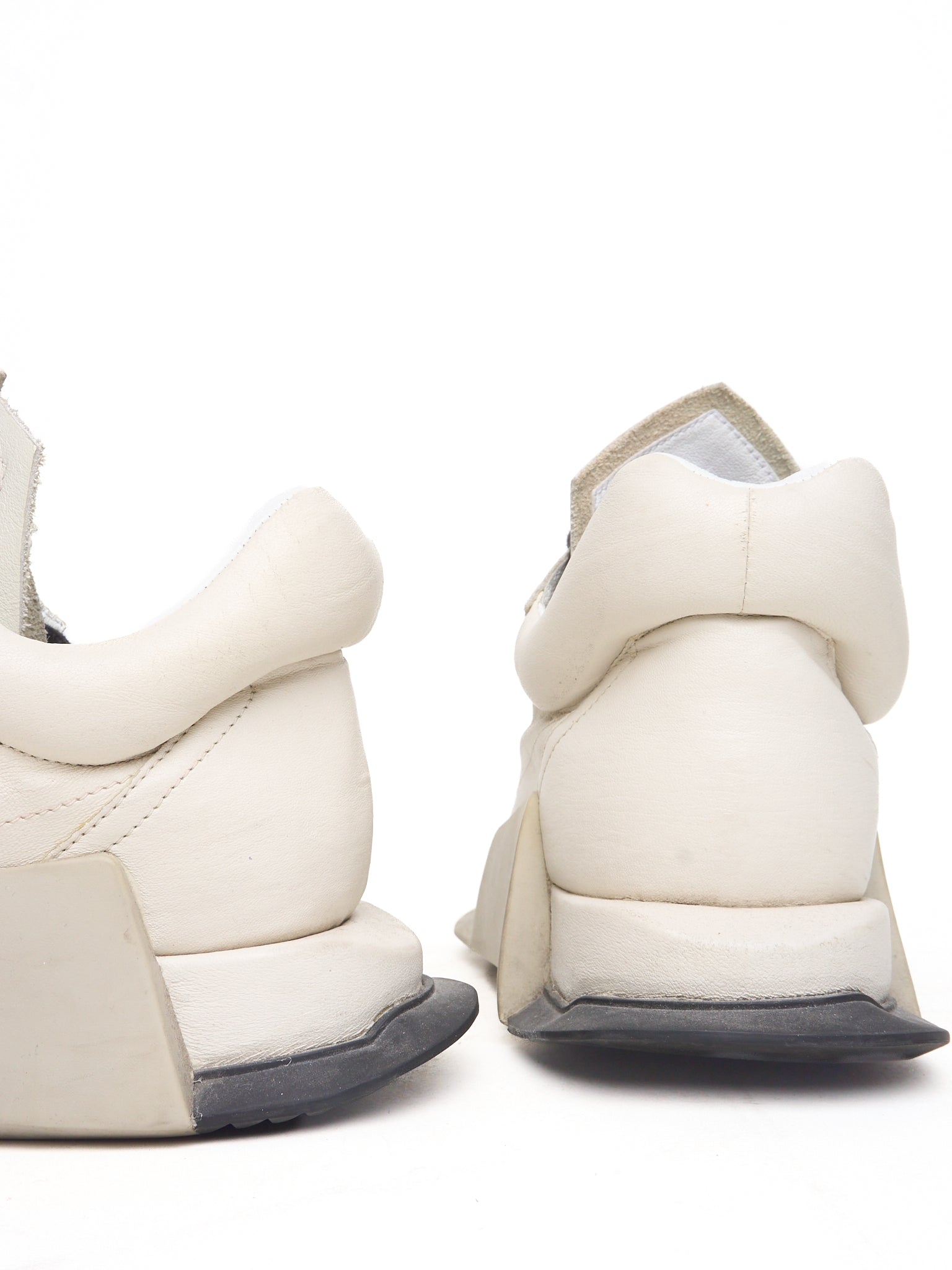 A/W17 Rick Owens x adidas Leather Runner Sneakers
