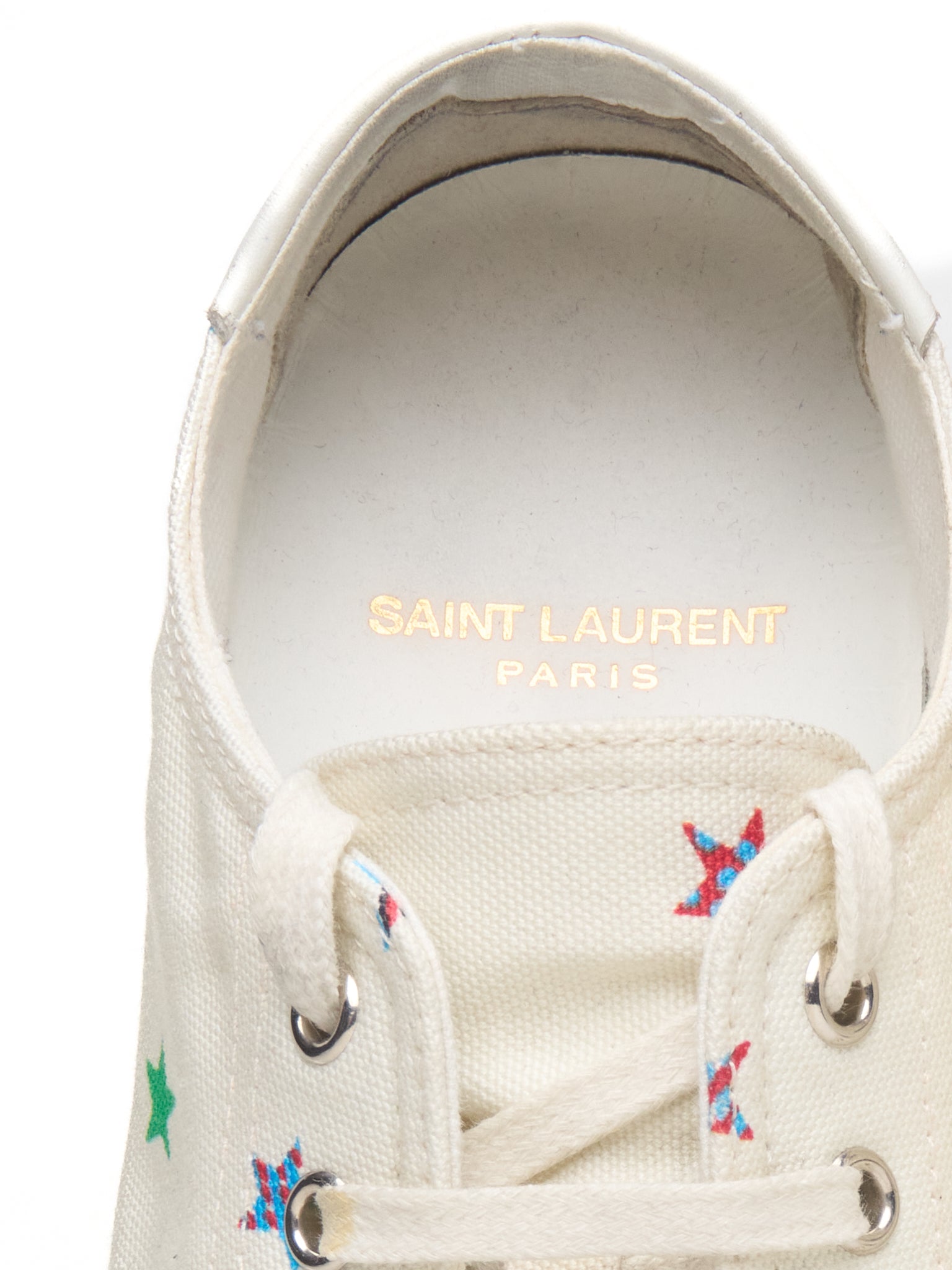 A/W19 Saint Laurent Paris Star Low-top Sneakers