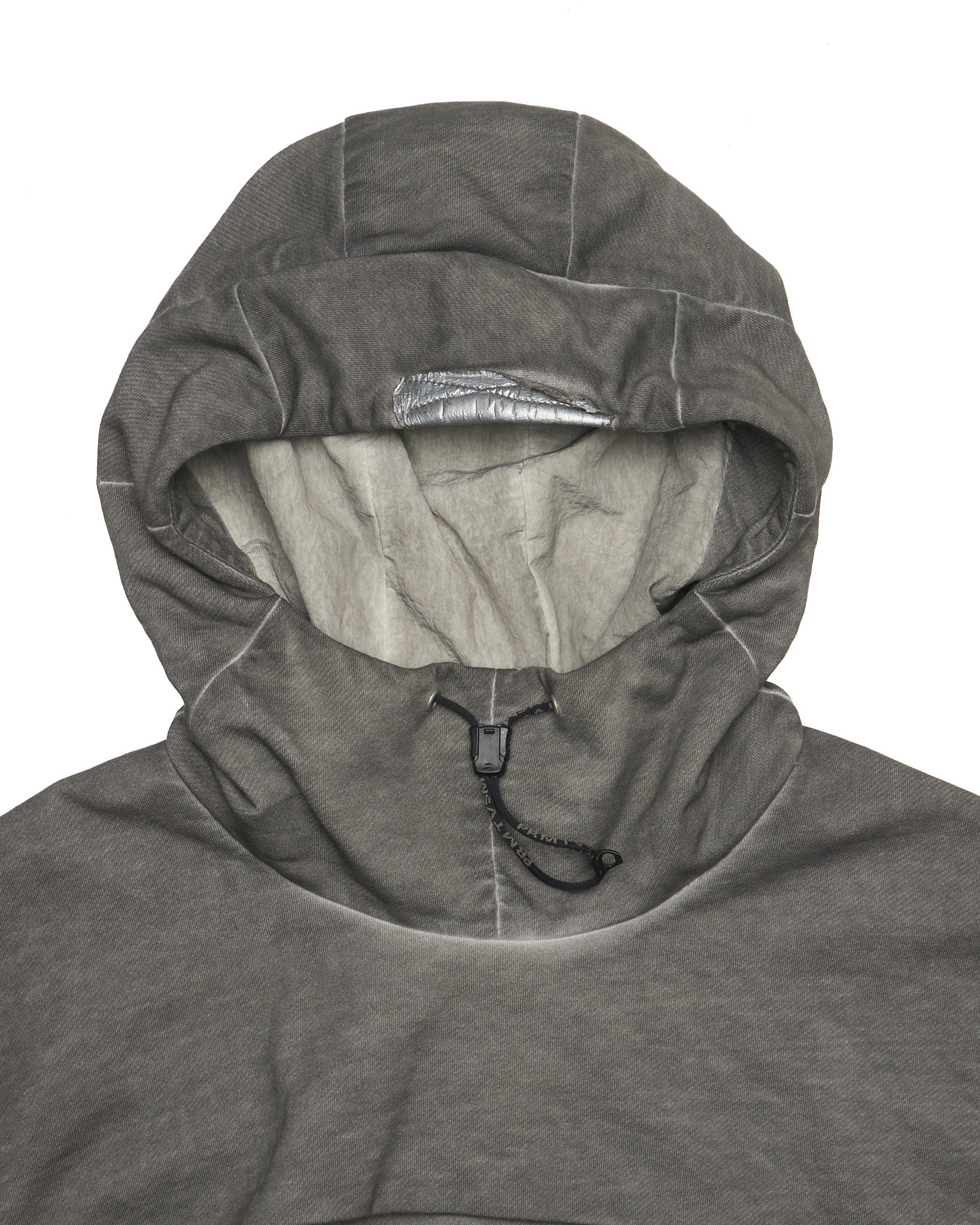 HAMCUS Overdyed Taped Sleeveless Hoodie