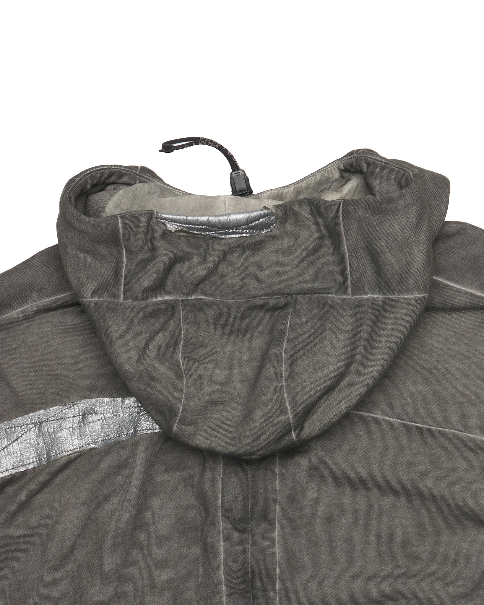 HAMCUS Overdyed Taped Sleeveless Hoodie