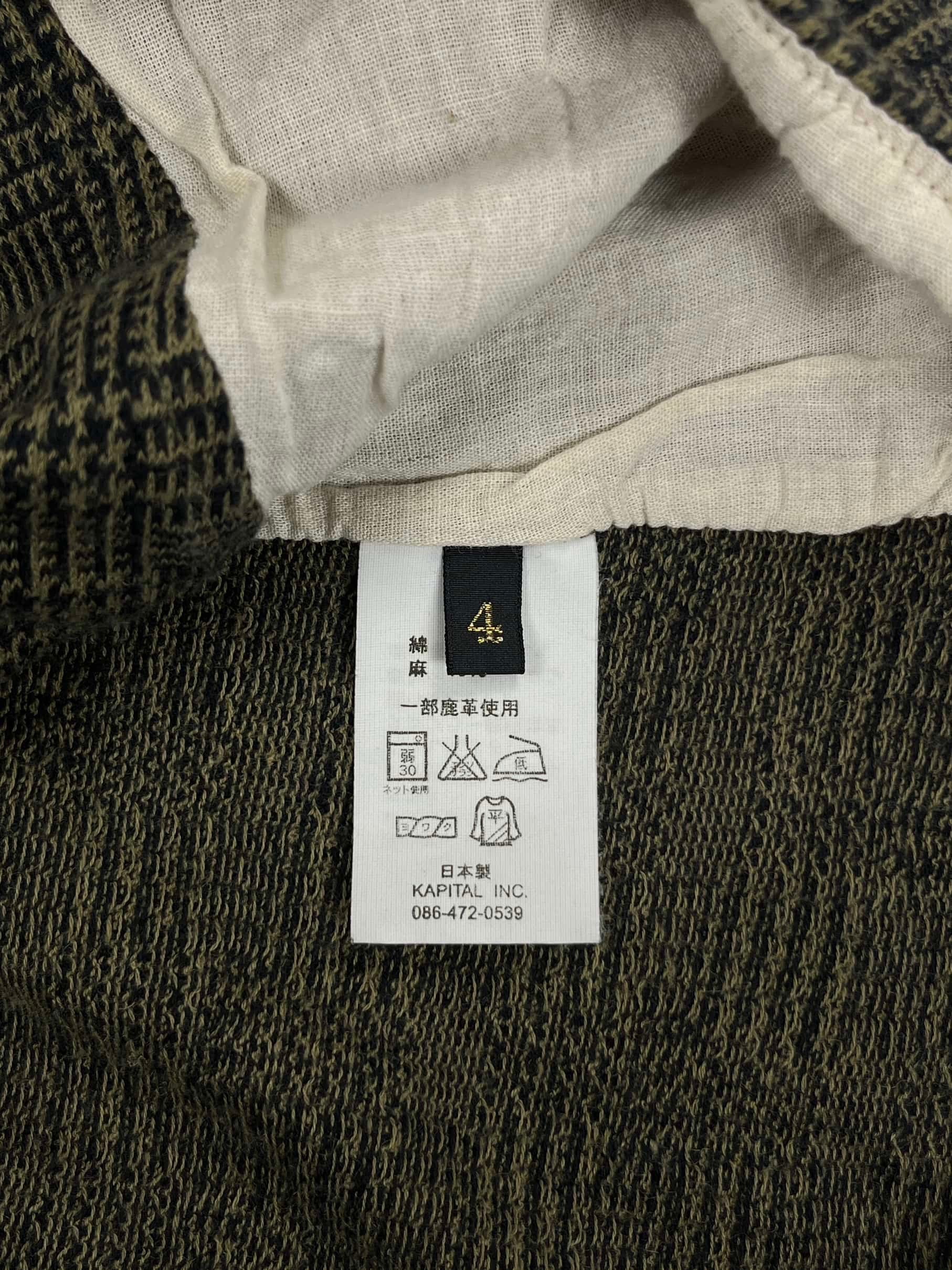 Kapital Plaid Blazer