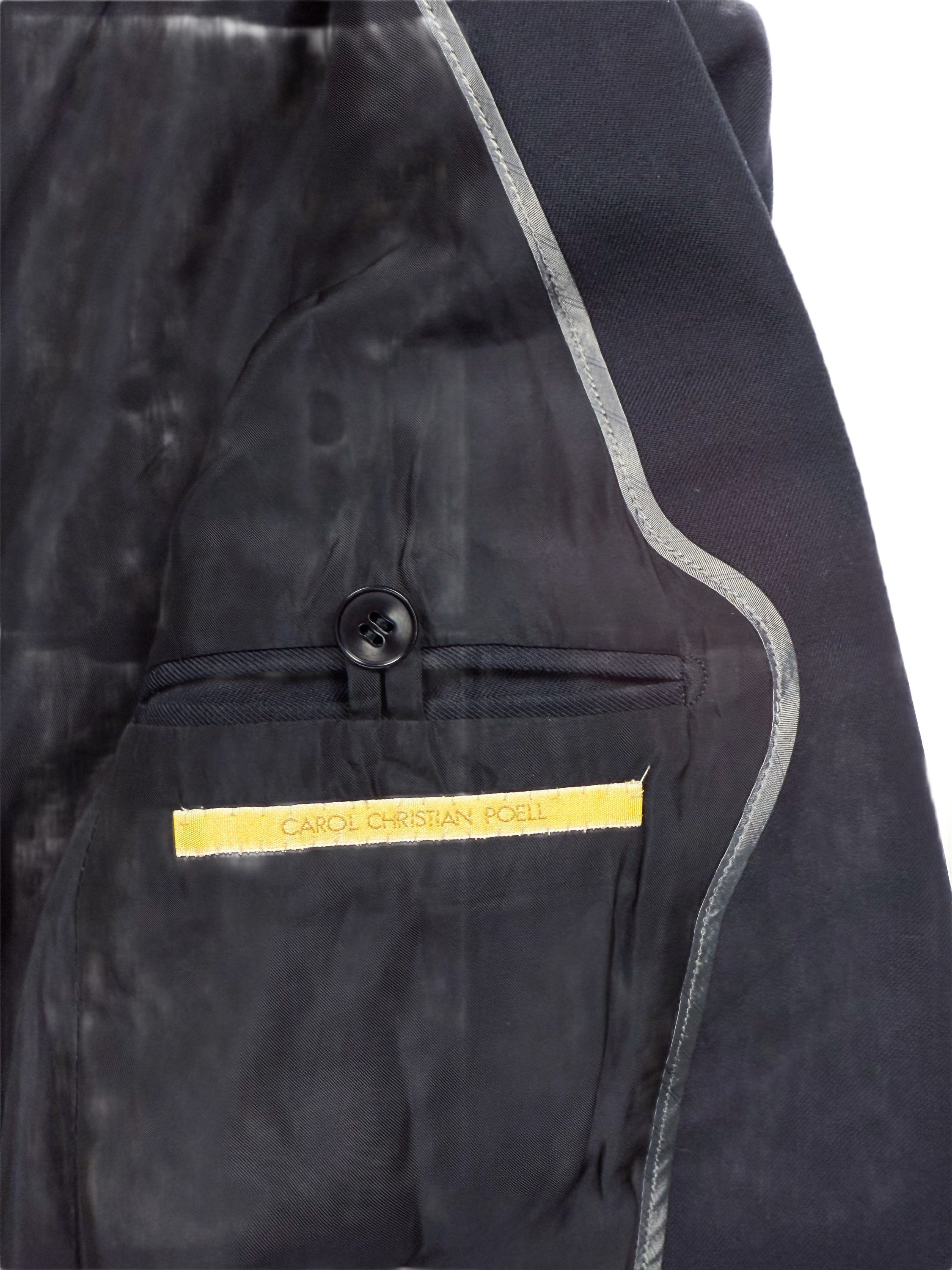 Carol Christian Poell SS06 ‘GM/2098 ORDER/109’ Single Button Blazer