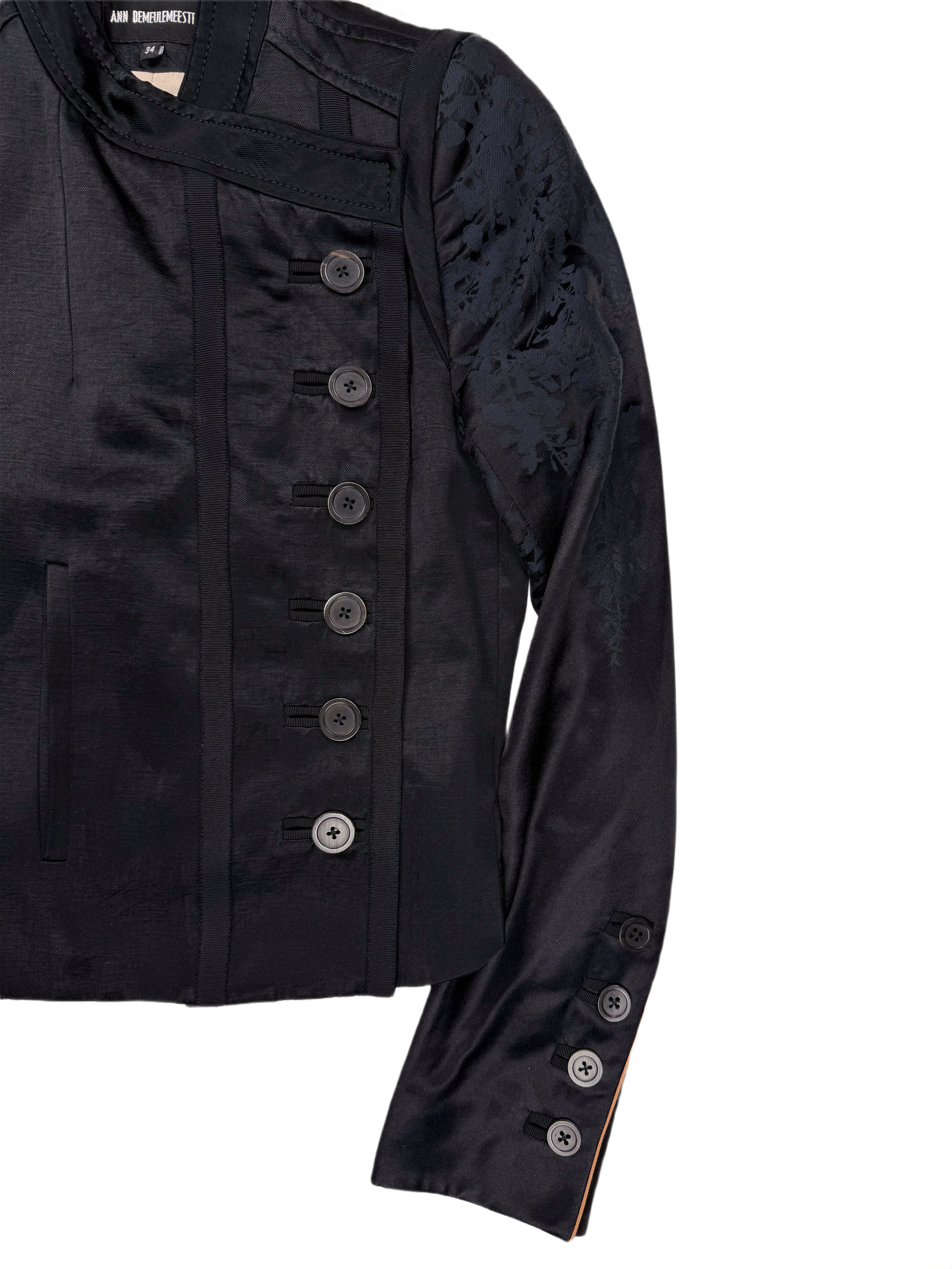 S/S14 Ann Demeulemeester Jacquard Jacket