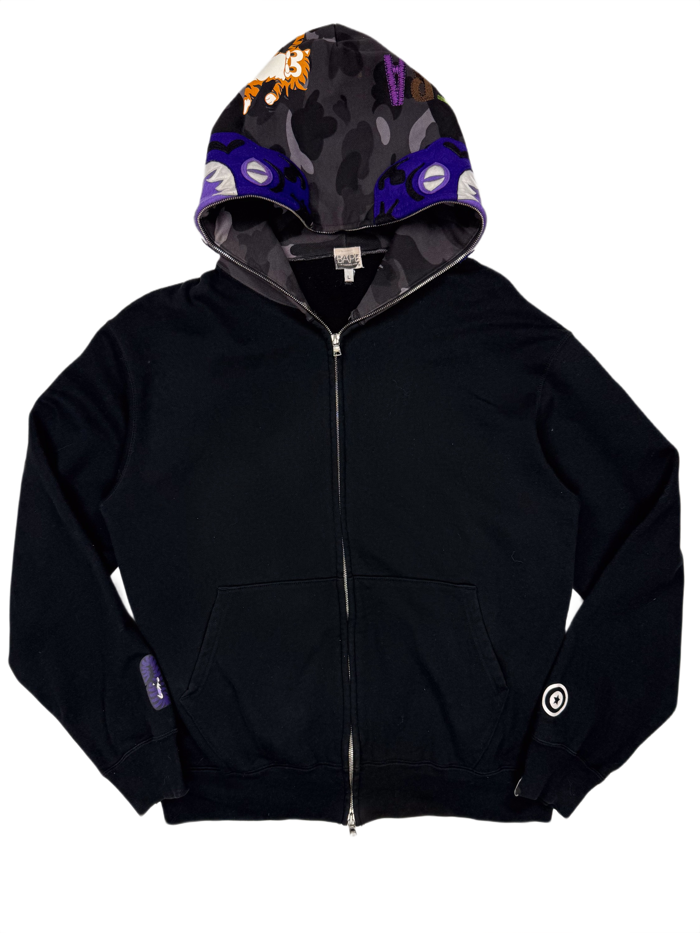 AW ‘07 BAPE NFS 3rd Gen Tiger Shark Full-Zip