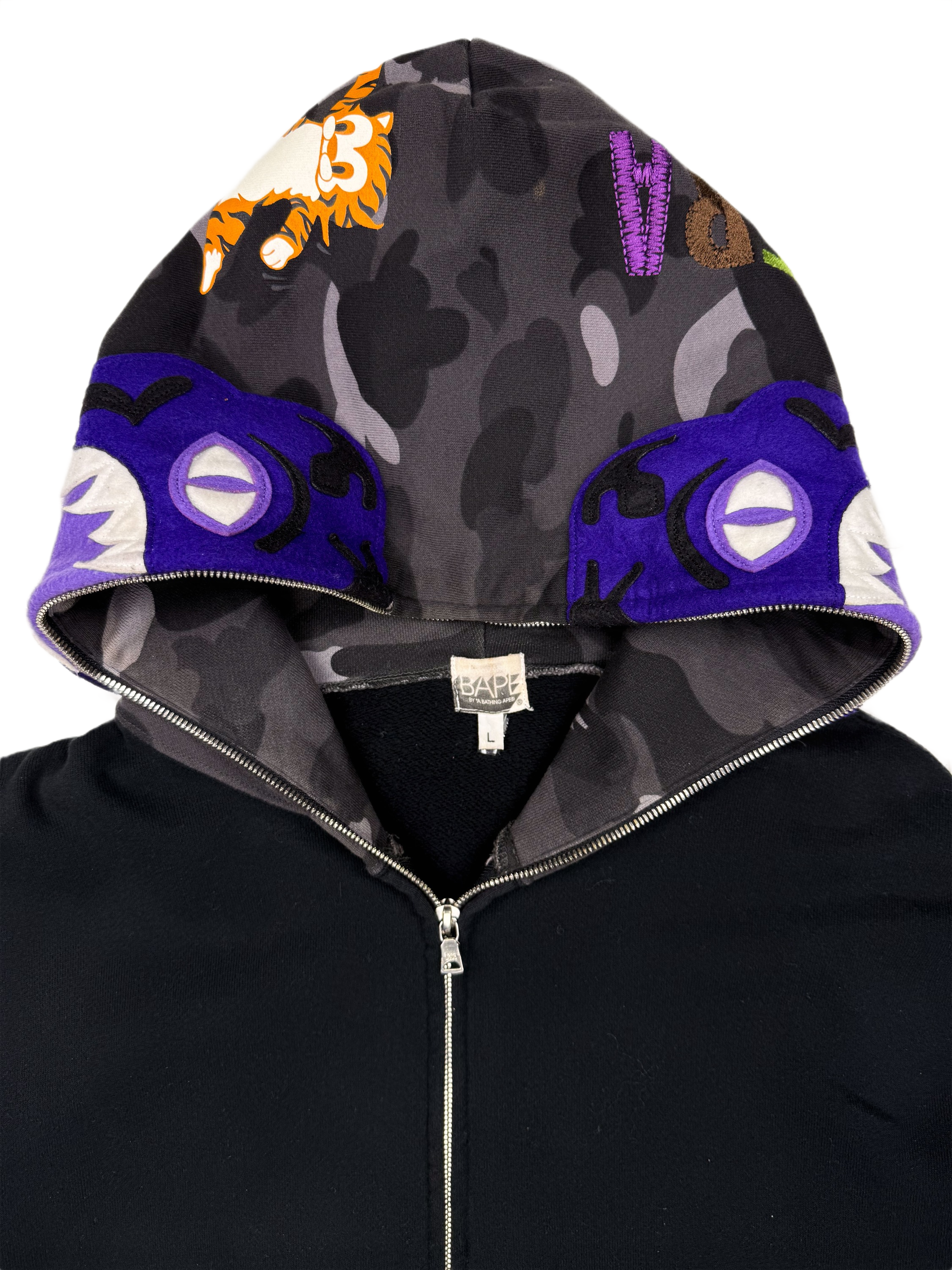 AW ‘07 BAPE NFS 3rd Gen Tiger Shark Full-Zip