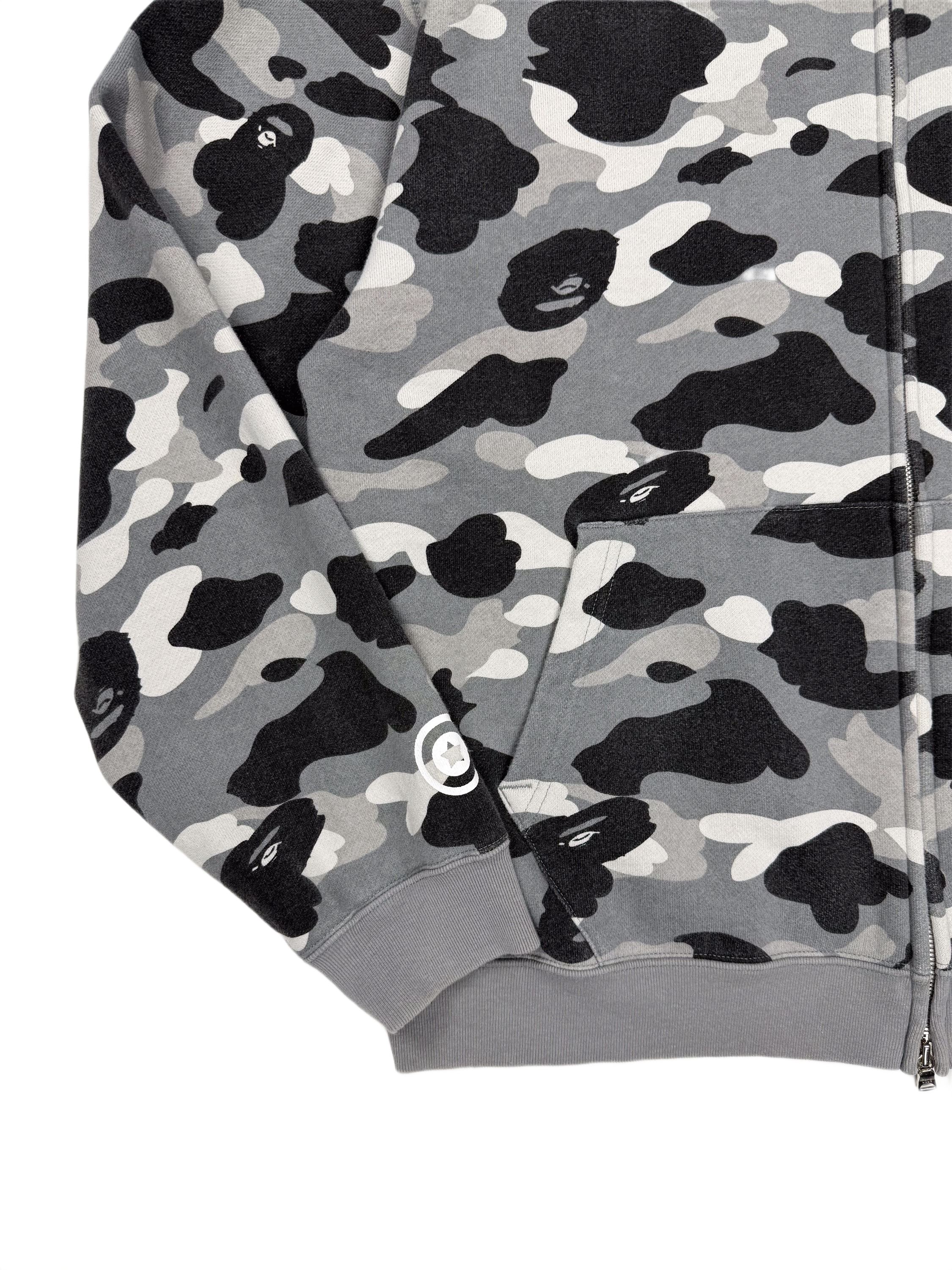 ‘06 BAPE NFS 3rd Gen Camo Shark Full-Zip Hoodie