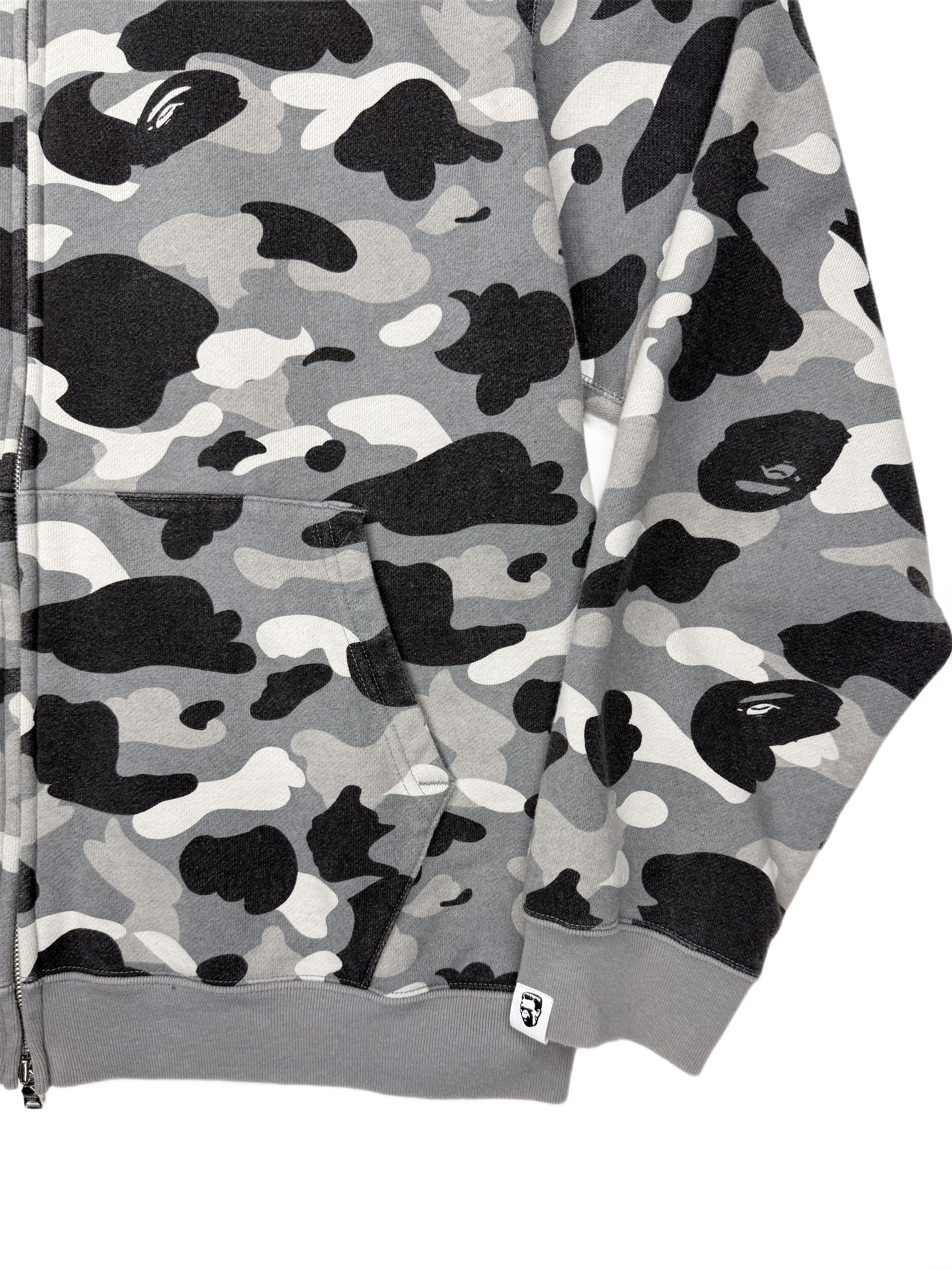 ‘06 BAPE NFS 3rd Gen Camo Shark Full-Zip Hoodie
