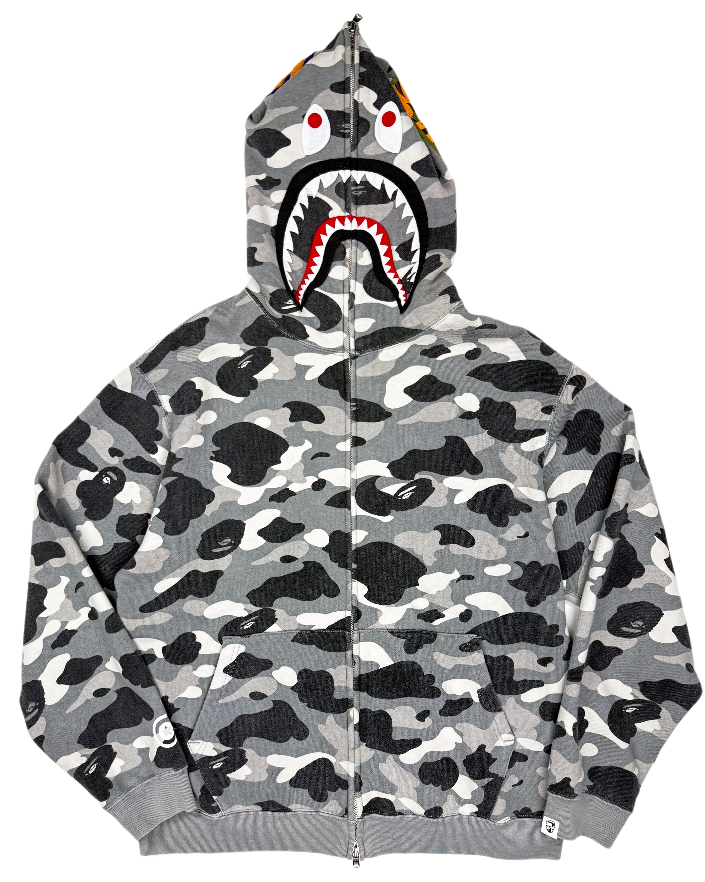 ‘06 BAPE NFS 3rd Gen Camo Shark Full-Zip Hoodie