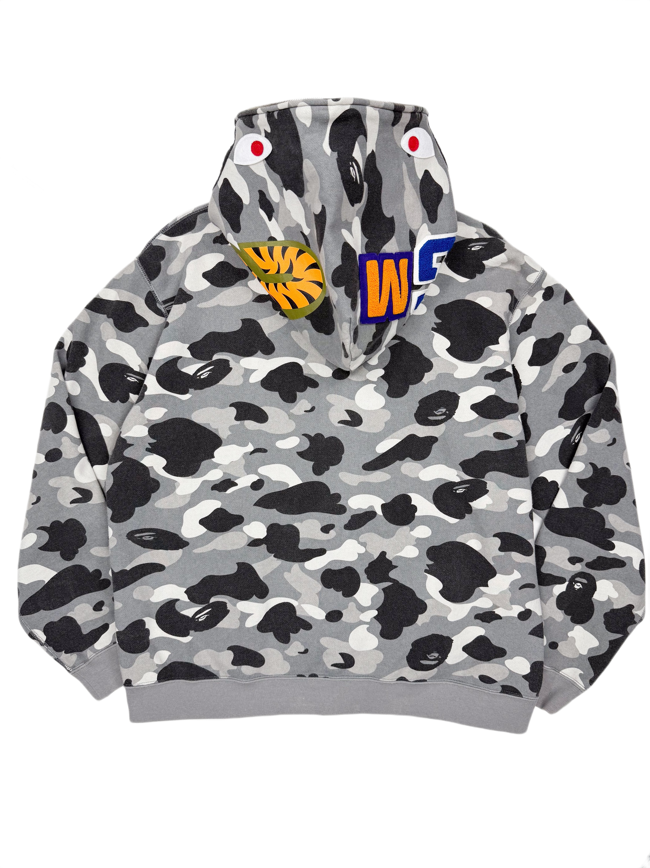 ‘06 BAPE NFS 3rd Gen Camo Shark Full-Zip Hoodie