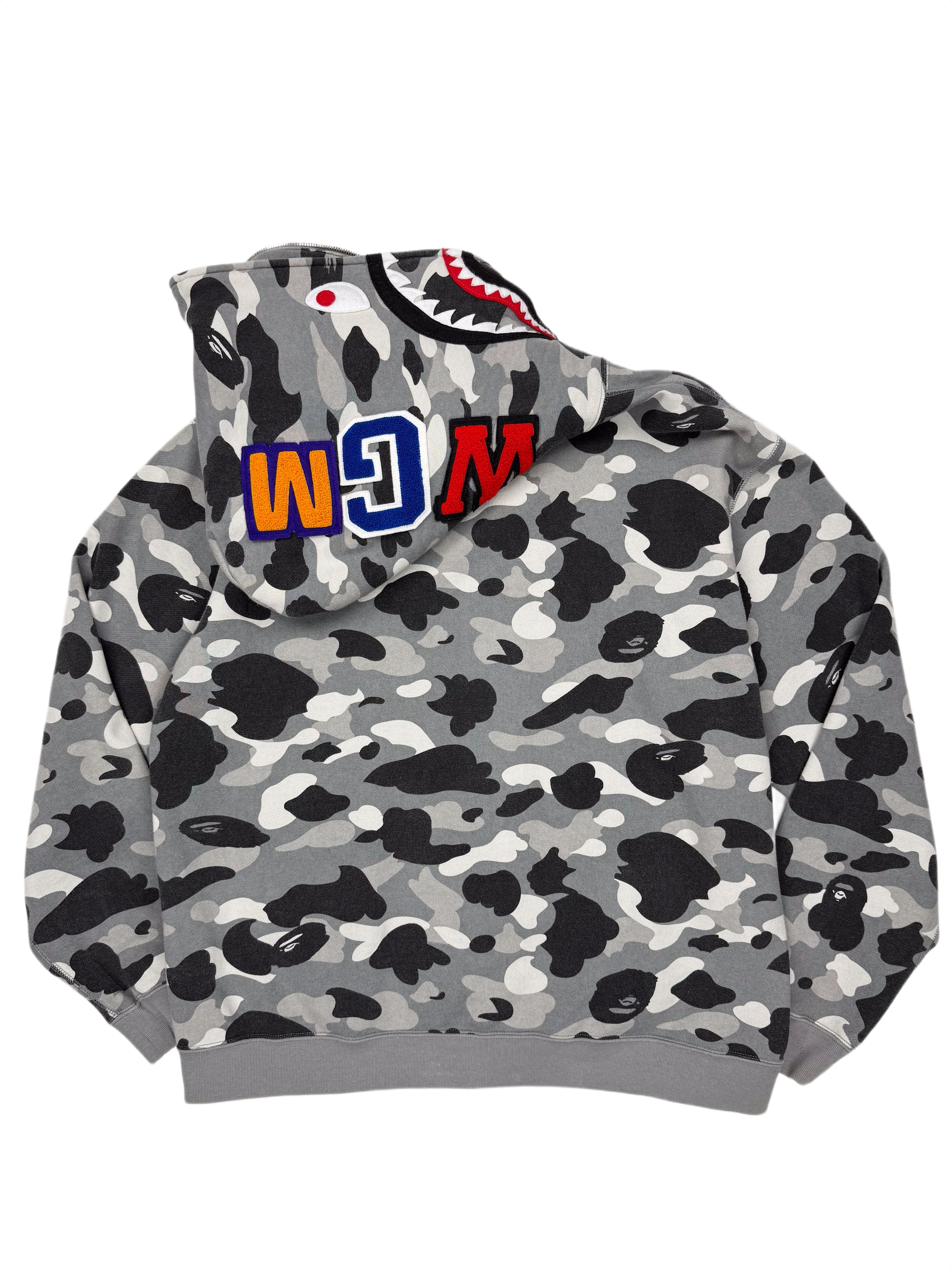 ‘06 BAPE NFS 3rd Gen Camo Shark Full-Zip Hoodie