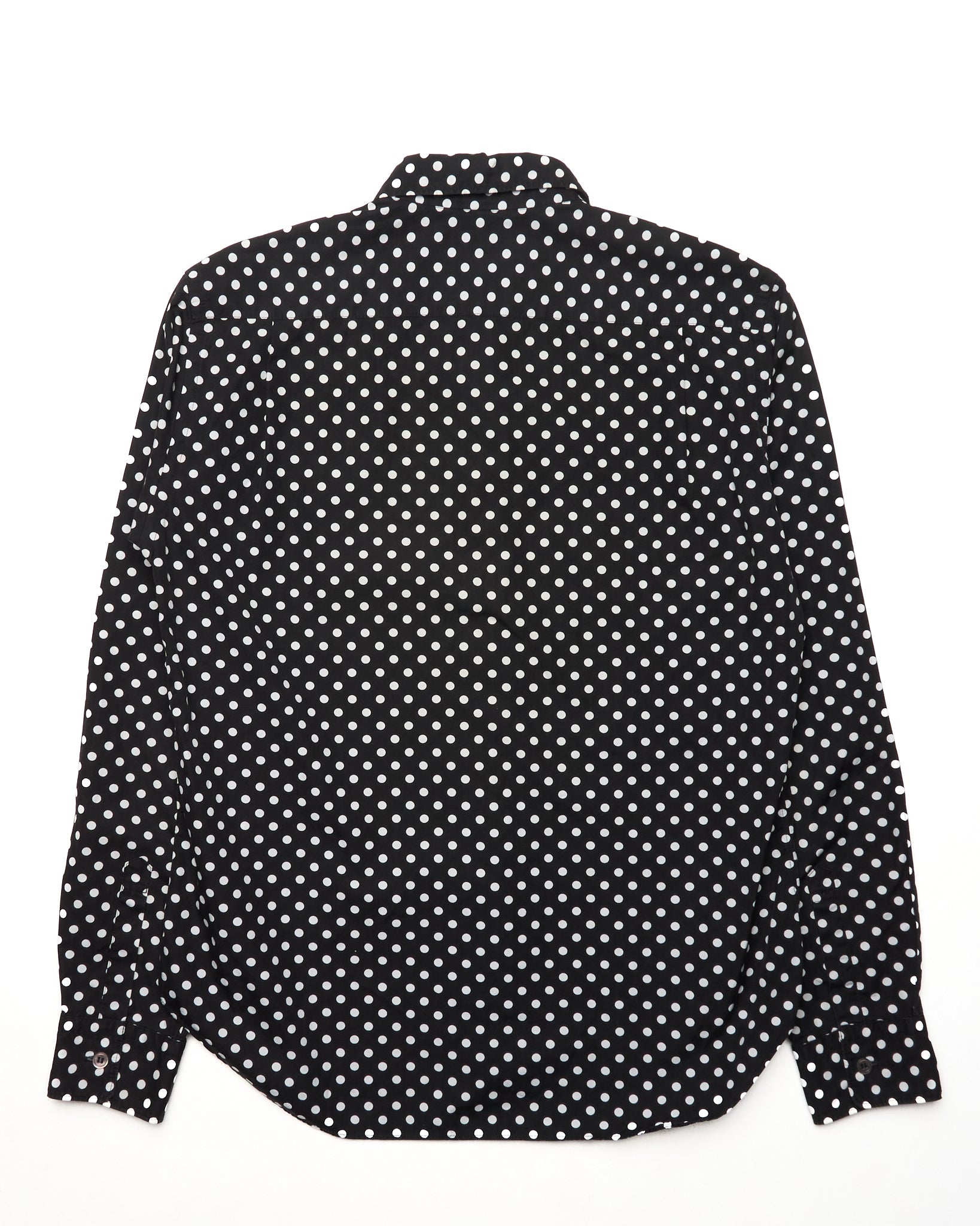 S/S06 COMME des GARCONS HOMME Polka Dot Long Sleeve Button Up