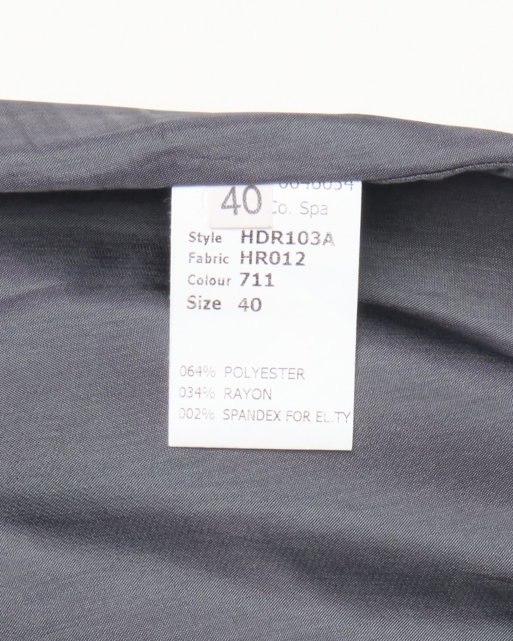 Hussein Chalayan Grey Pleated Pencil Midi Skirt