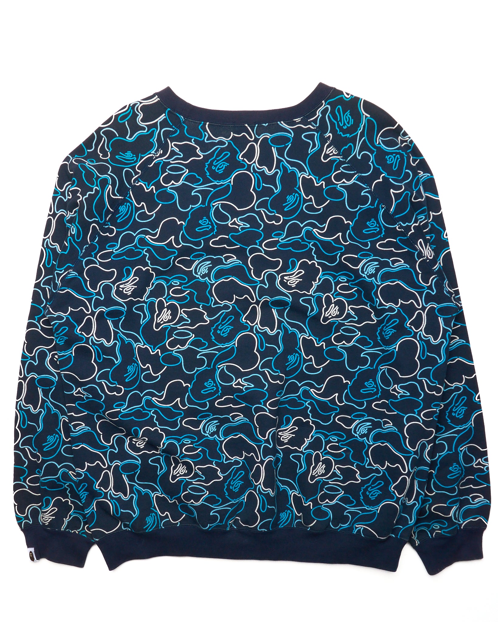 ‘05 BAPE Neon Camo Crewneck Sweatshirt