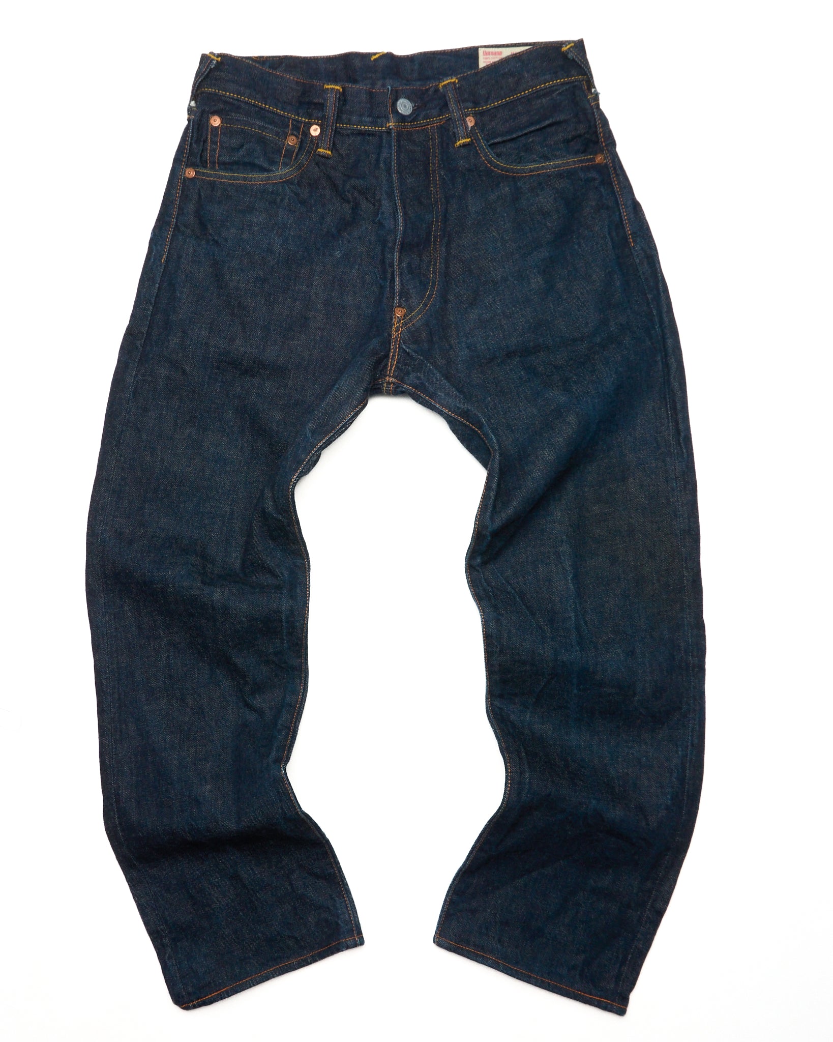 Late 90s EVISU Hand Paint Diakoku Selvedge Jeans
