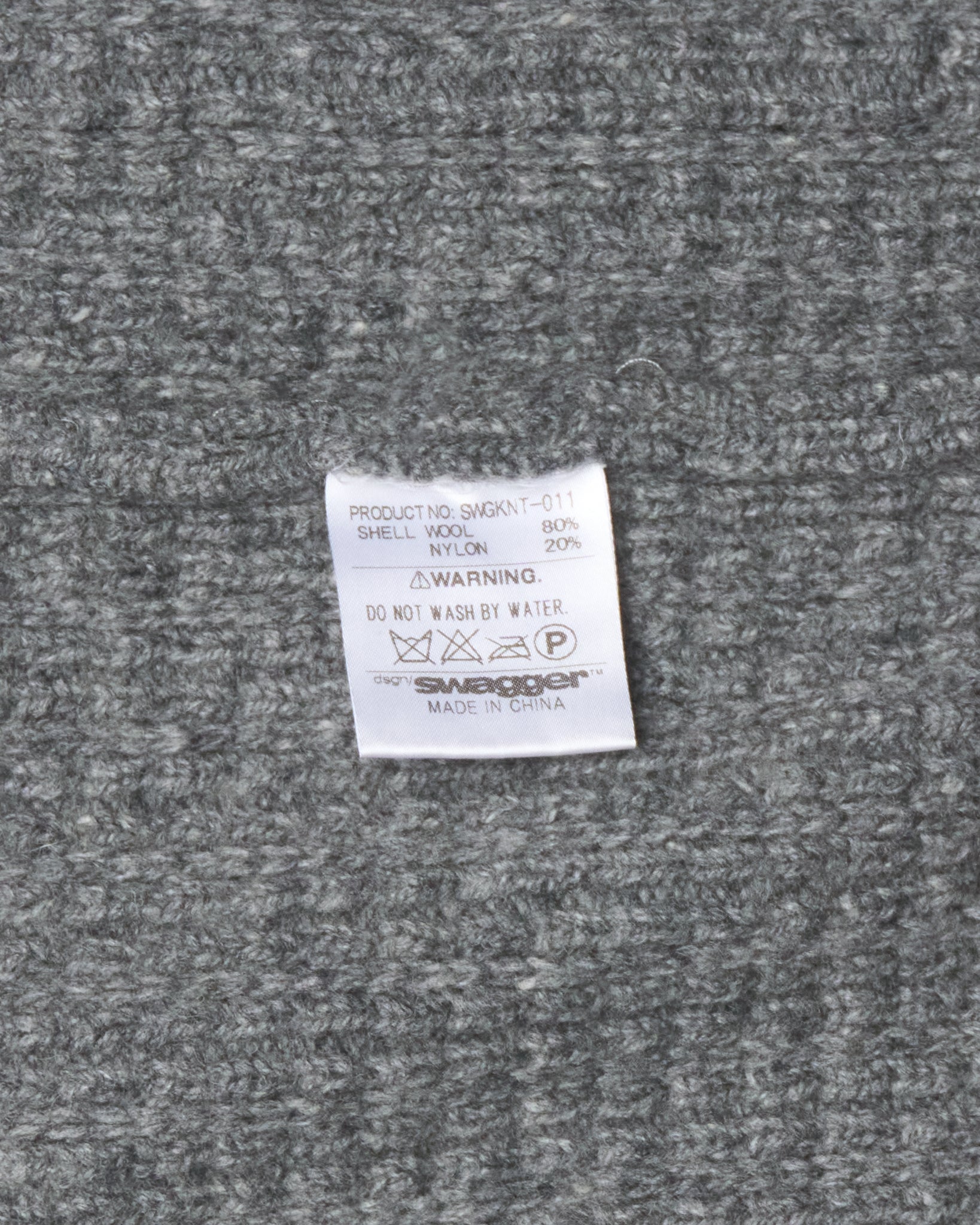 Late 00s Swagger Raglan Knit Zip-Hoodie