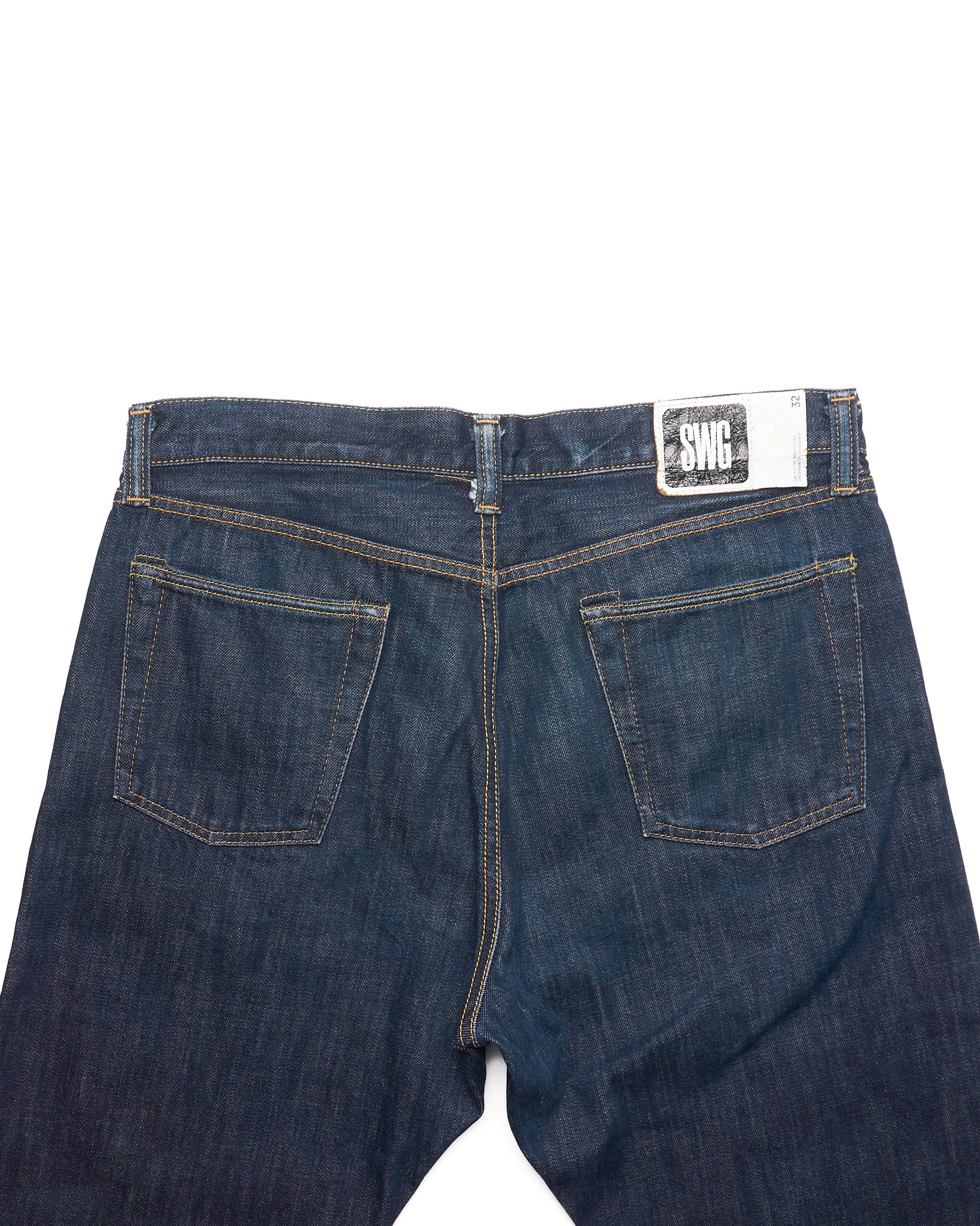 Late 00s Swagger Dark Wash Jeans