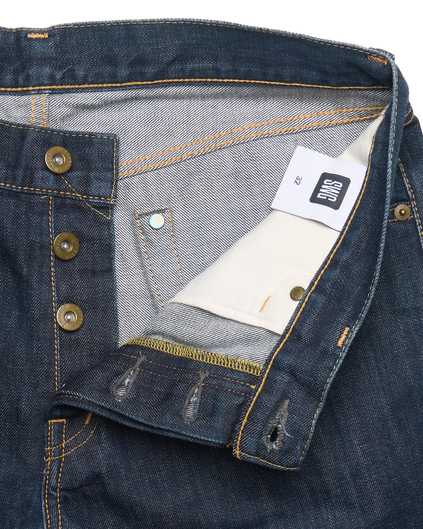 Late 00s Swagger Dark Wash Jeans