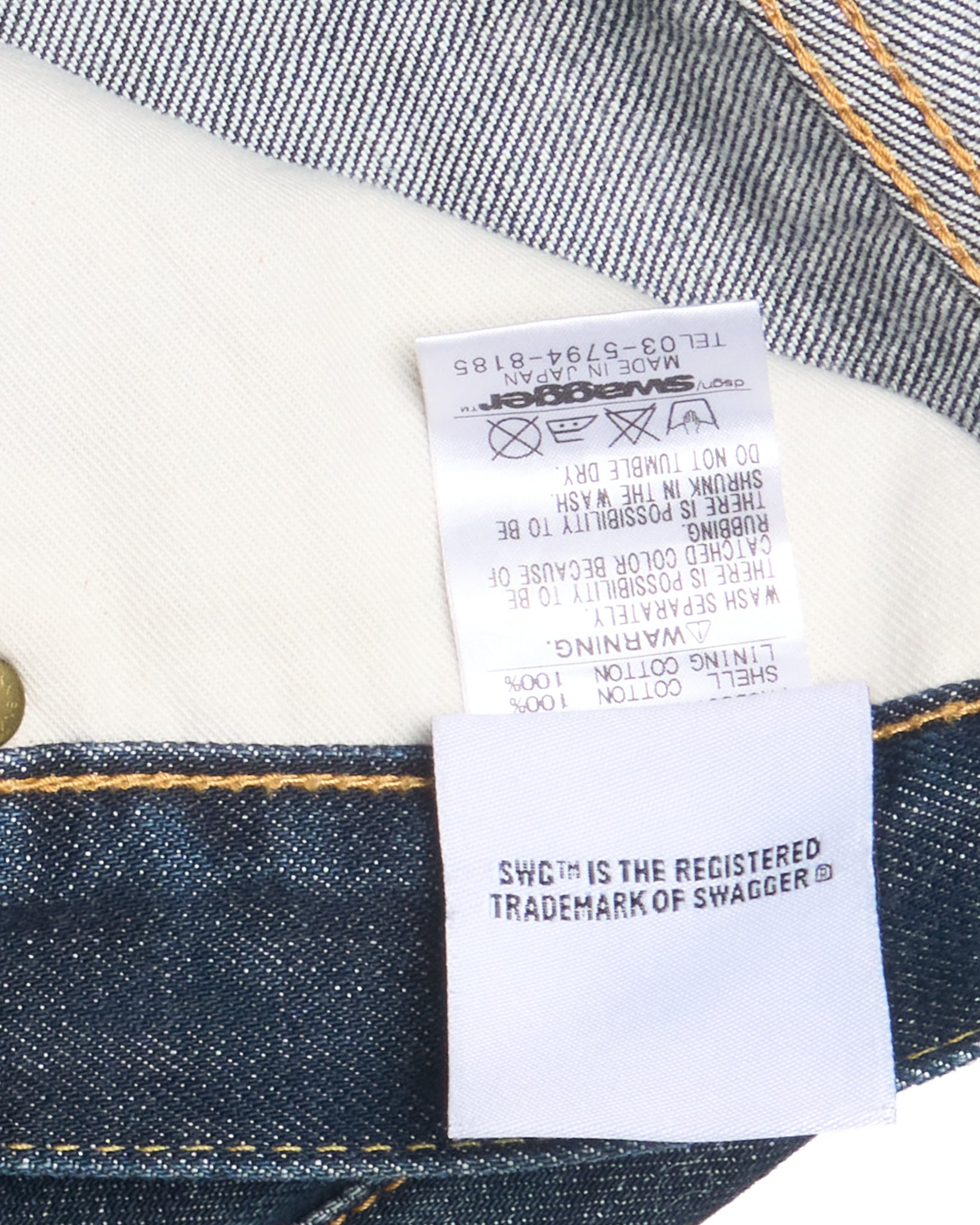 Late 00s Swagger Dark Wash Jeans