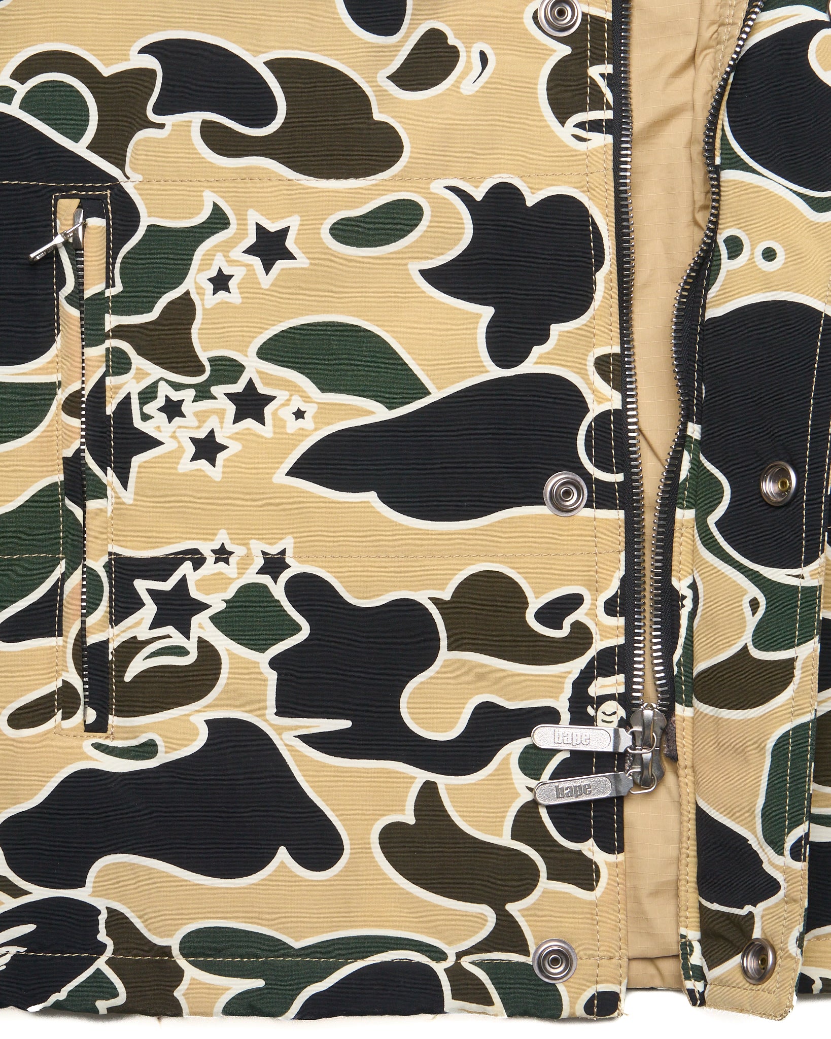 AW ‘01-‘02 BAPE Star Camo Parka Jacket