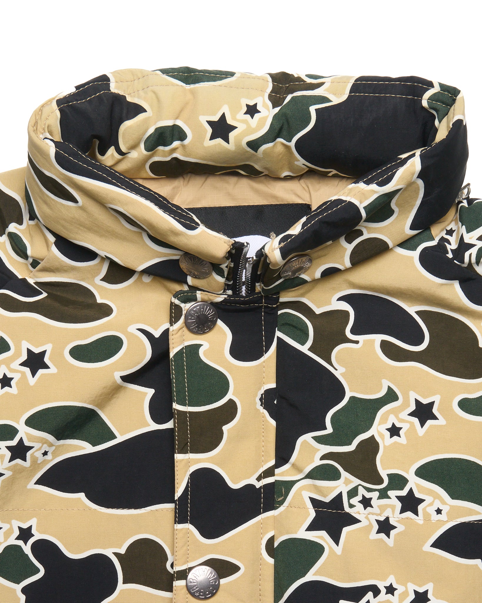 AW ‘01-‘02 BAPE Star Camo Parka Jacket