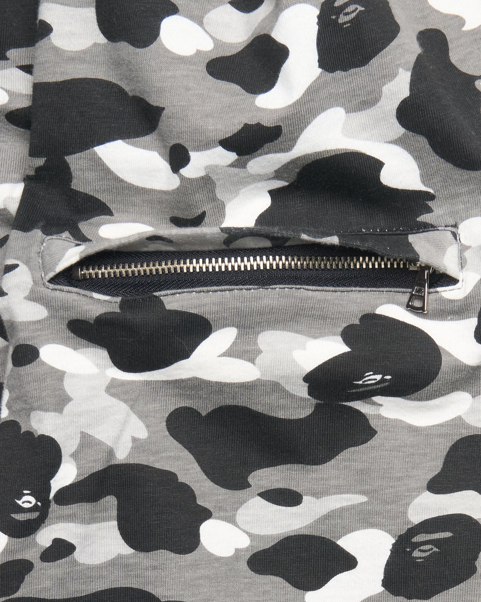 90s BAPE Camo-Lined Shell Jacket