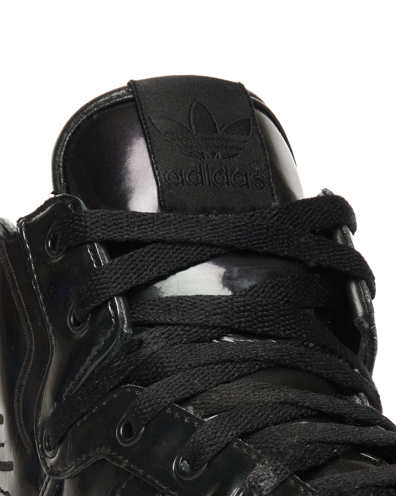 SS13 Jeremy Scott x Adidas Wings 2.0 All Black High-Top Sneakers