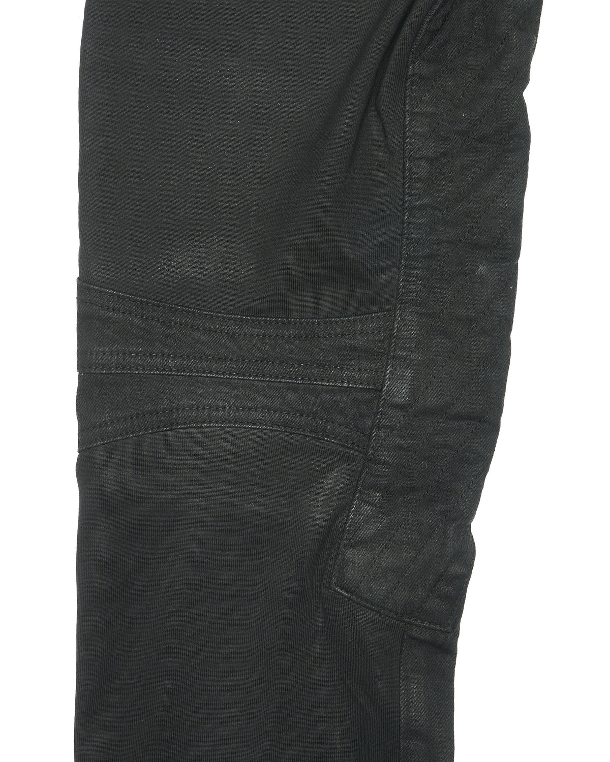 Mid 2010s Balmain Paris Biker Denim